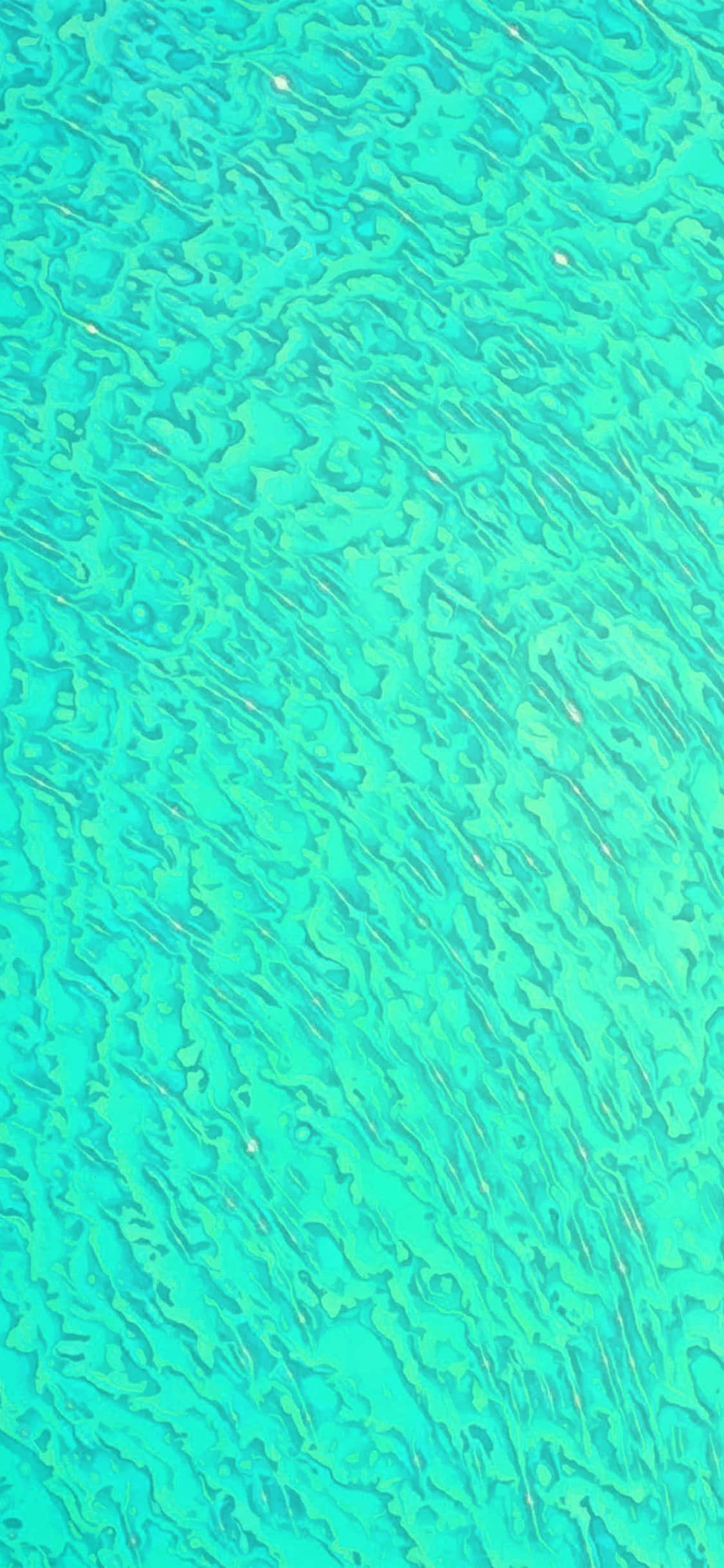Aqua Green, 1125 x 2436, Vibrant Turquoise, Full HD Phone Wallpaper