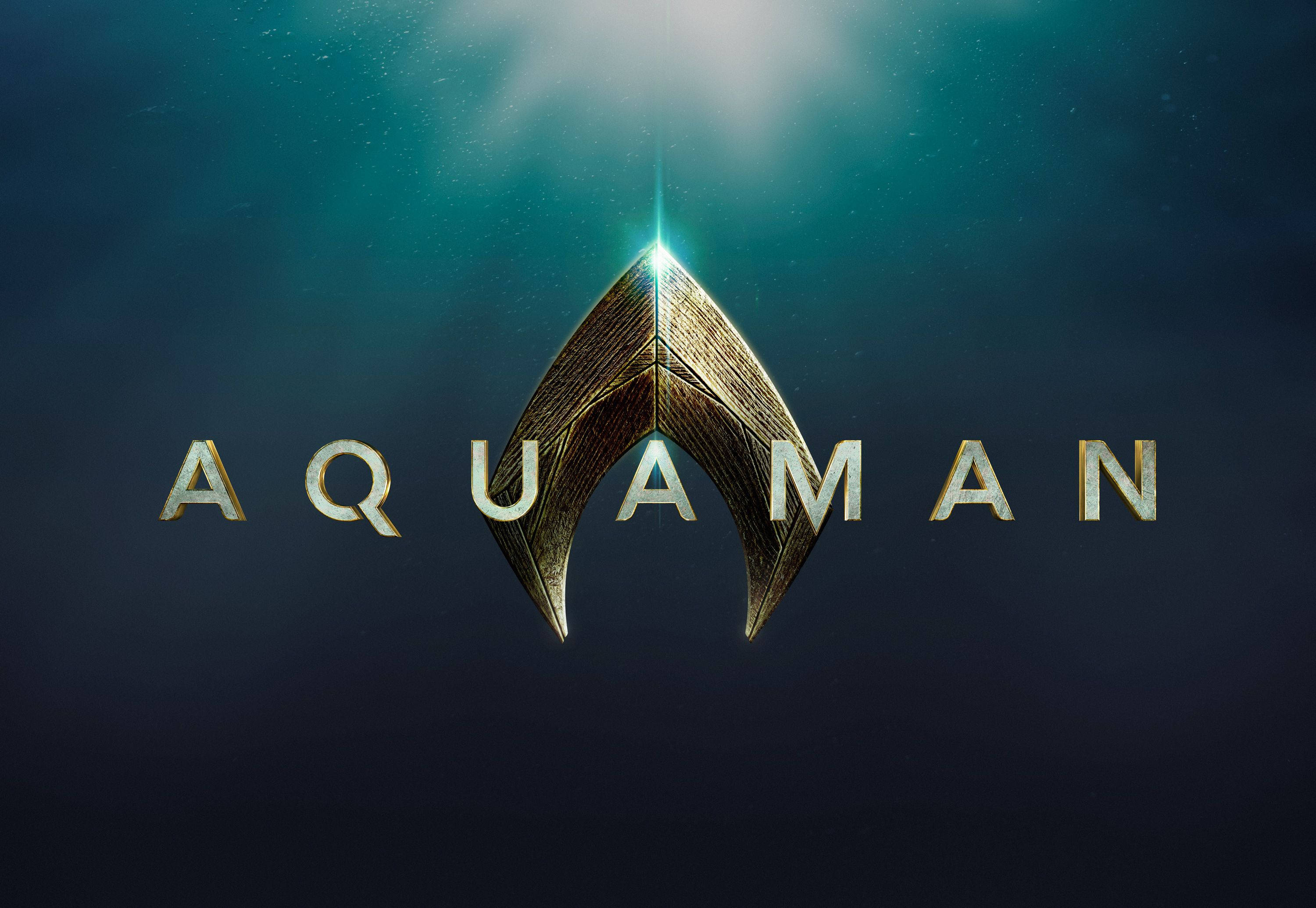 Aquaman, symbol, logo, 2K Desktop Wallpaper