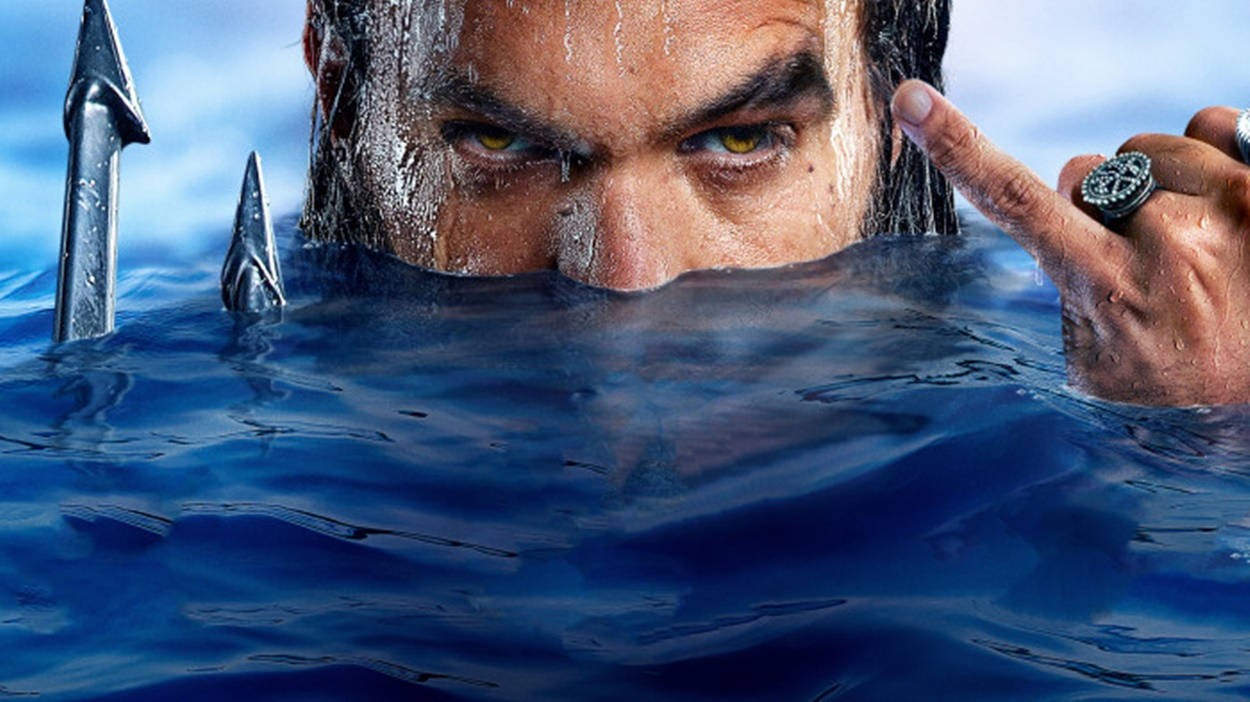 Aquaman, movie, deep blue water, SD Desktop Wallpaper