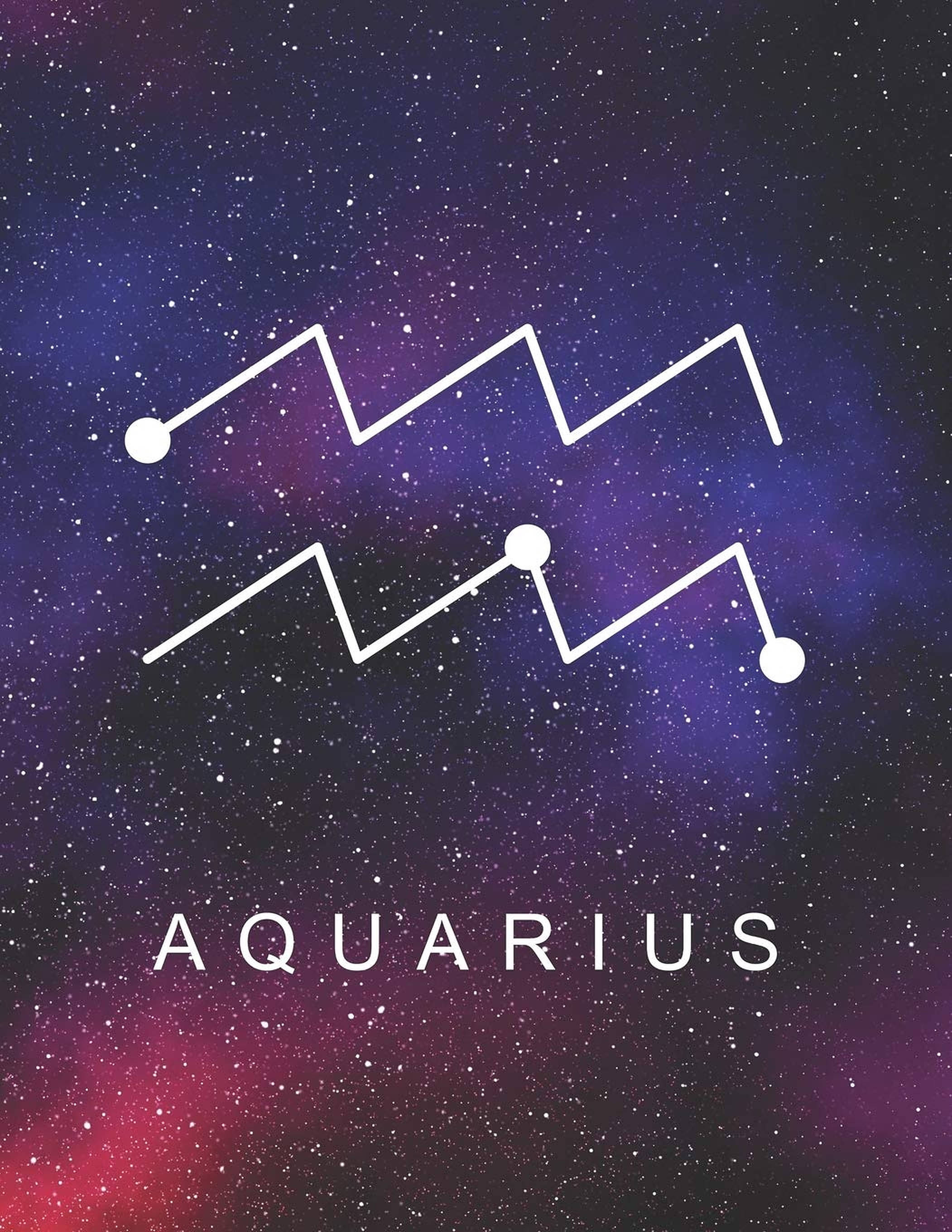 Aquarius, zodiac sign, space, 2K Phone Wallpaper