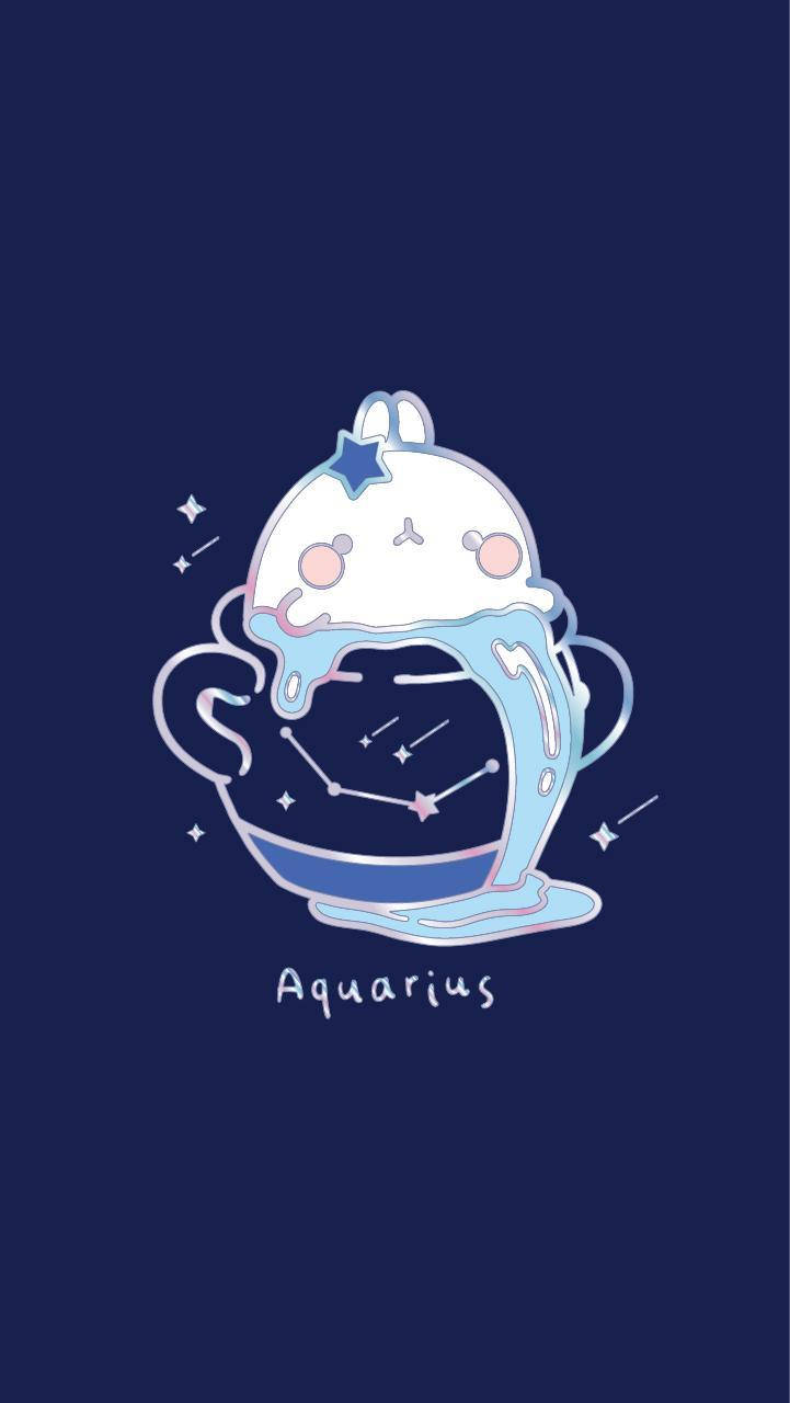 Aquarius, zodiac, digital art, HD Phone Wallpaper