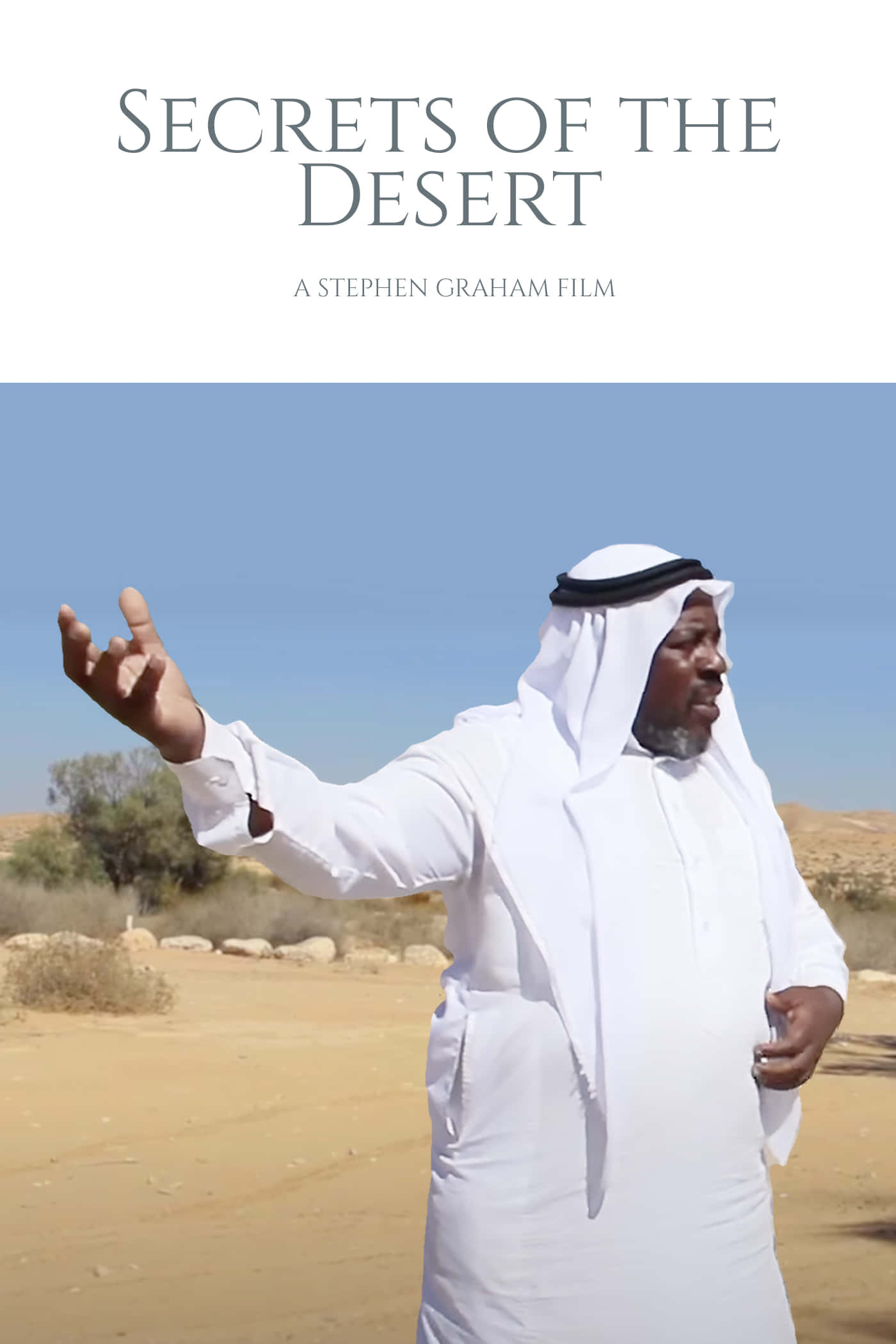 Arab man, traditional white desert attire, vast arid landscape, Full HD Phone Wallpaper