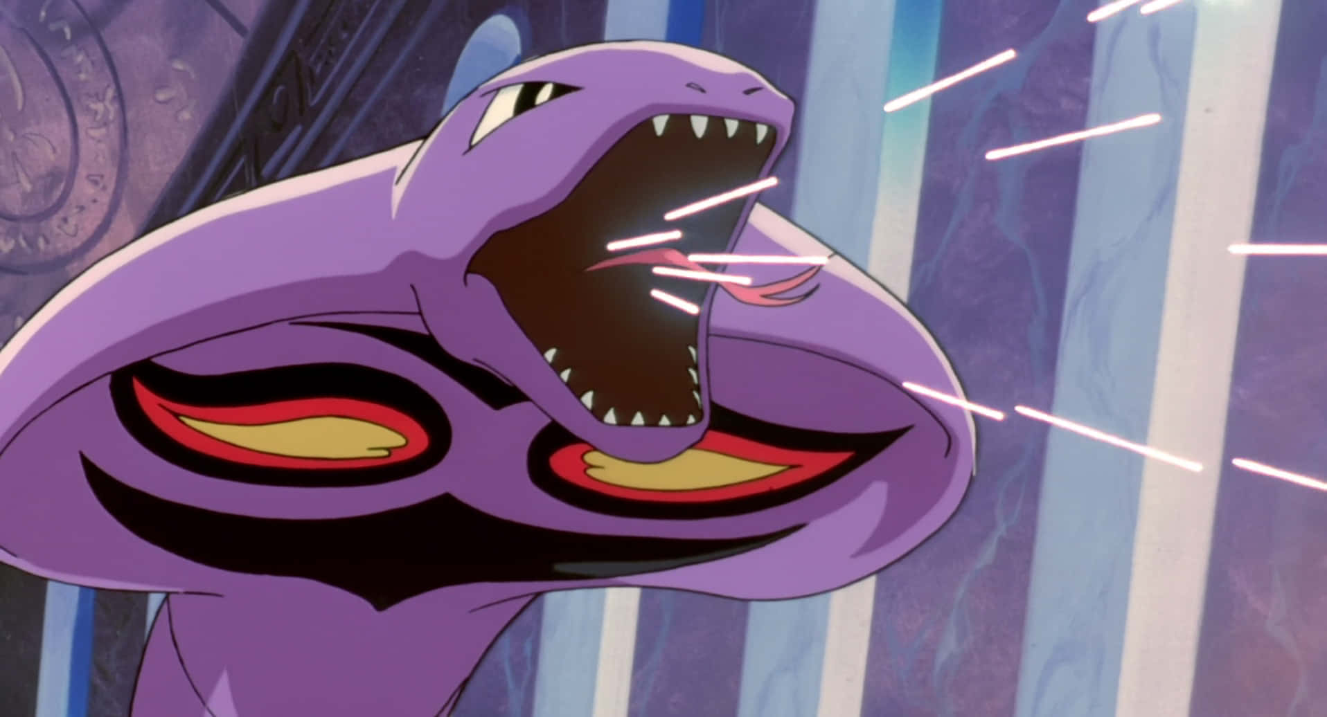 Arbok, purple, anime serpent, HD Desktop Wallpaper
