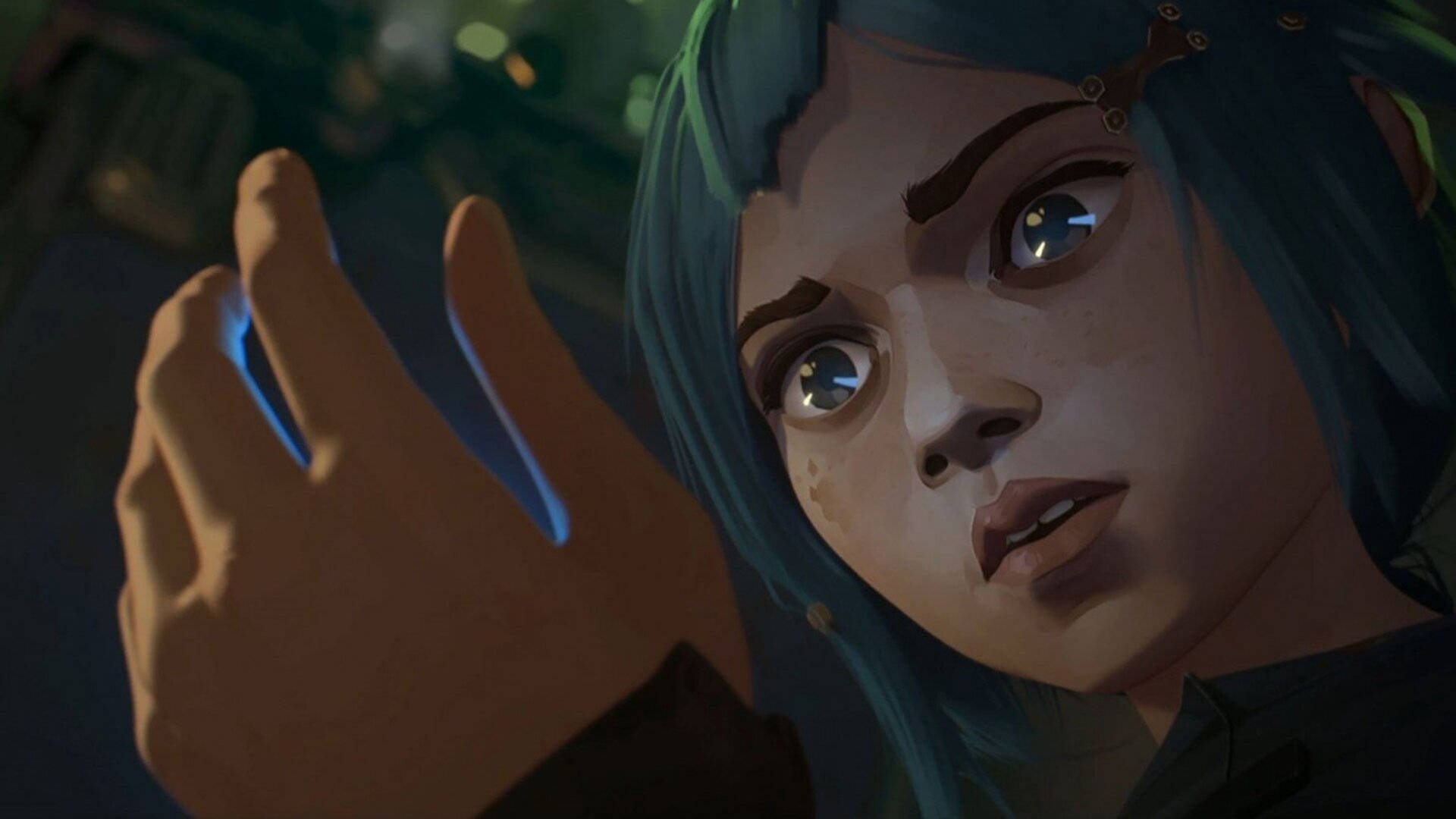 Arcane, powder, hextech gem, Full HD Desktop Wallpaper