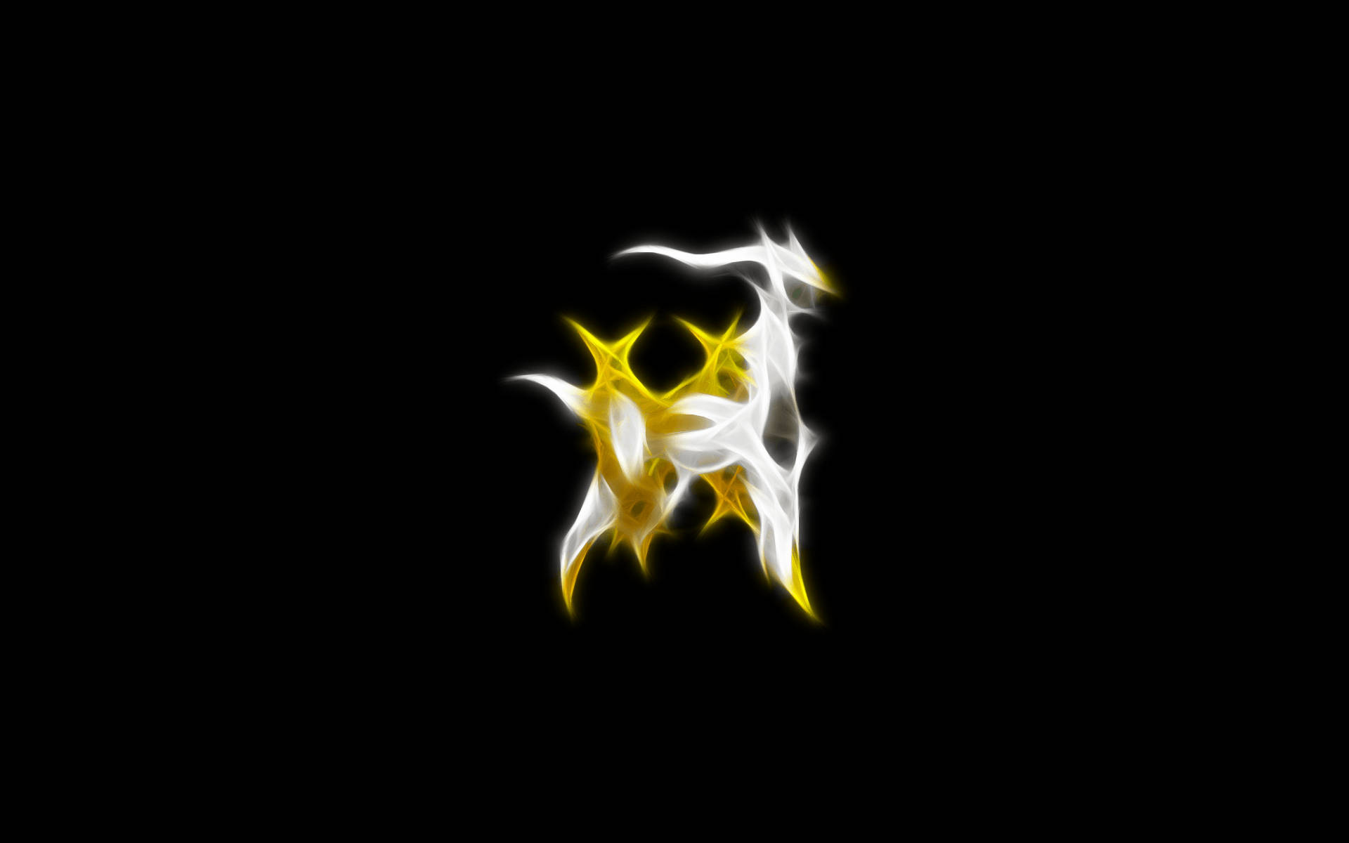 Arceus, glowing neon, white, Full HD Desktop Wallpaper