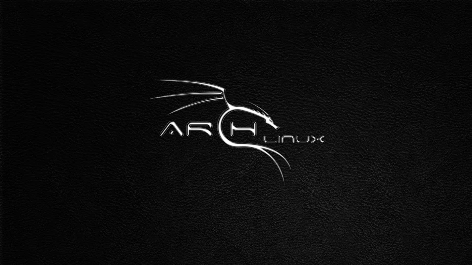 Arch Linux, silver, dragon logo, Full HD Desktop Wallpaper