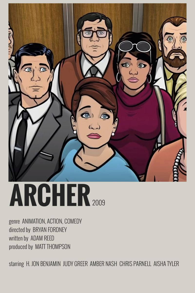 Archer, animated characters, elevator, SD Phone Wallpaper