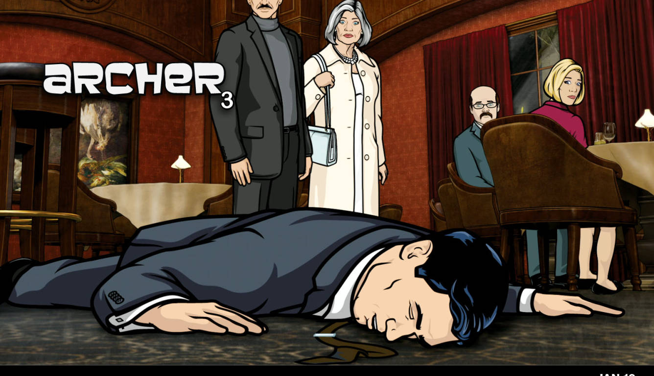 Archer 3, suit, carpeted floor, HD Desktop Wallpaper