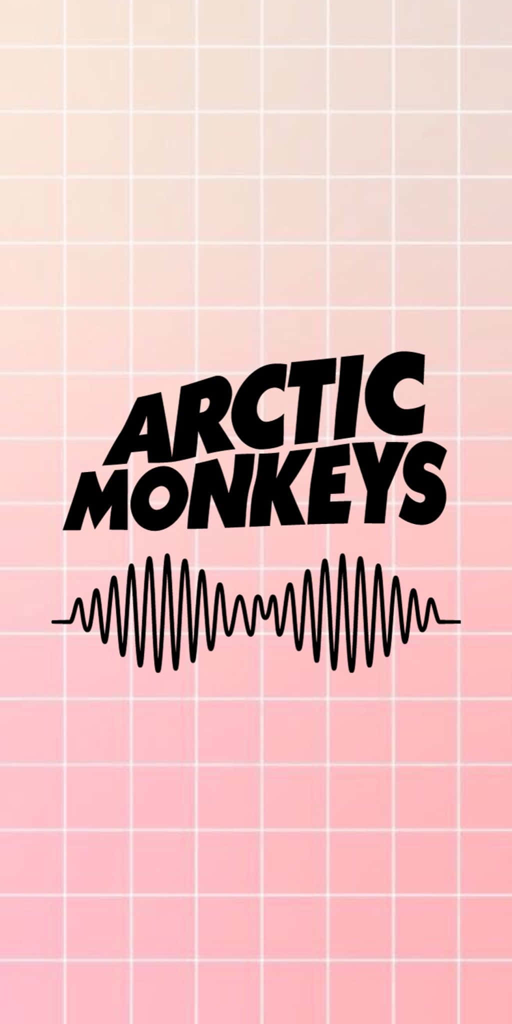 Arctic Monkeys, band logo, black text, Full HD Phone Wallpaper
