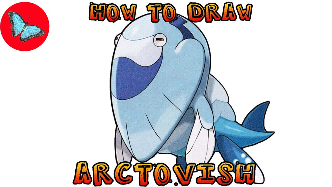 Arctovish, blue, wide smile, HD Desktop Wallpaper