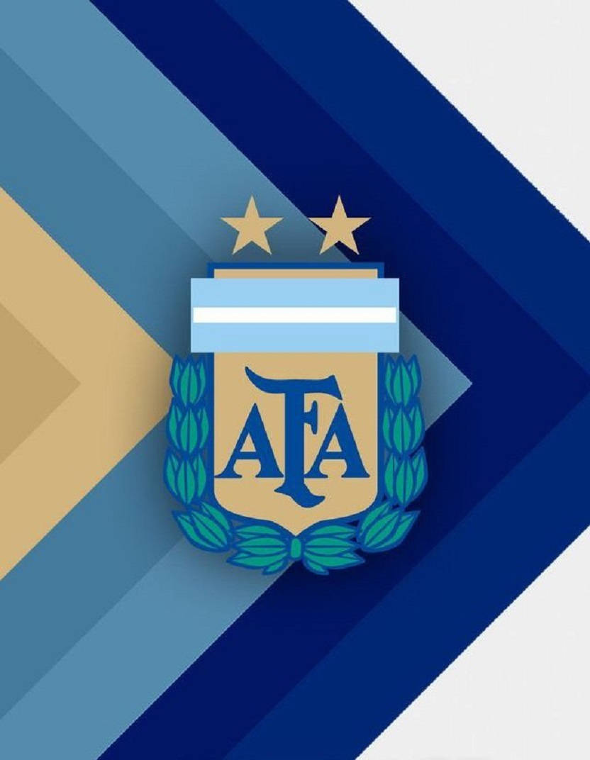 Argentina National Football Team, blue, gold, SD Phone Wallpaper