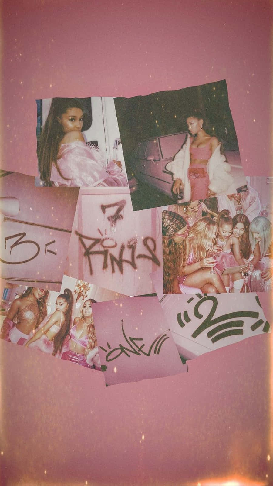 Ariana Grande, 7 Rings, pink outfits, HD Phone Wallpaper