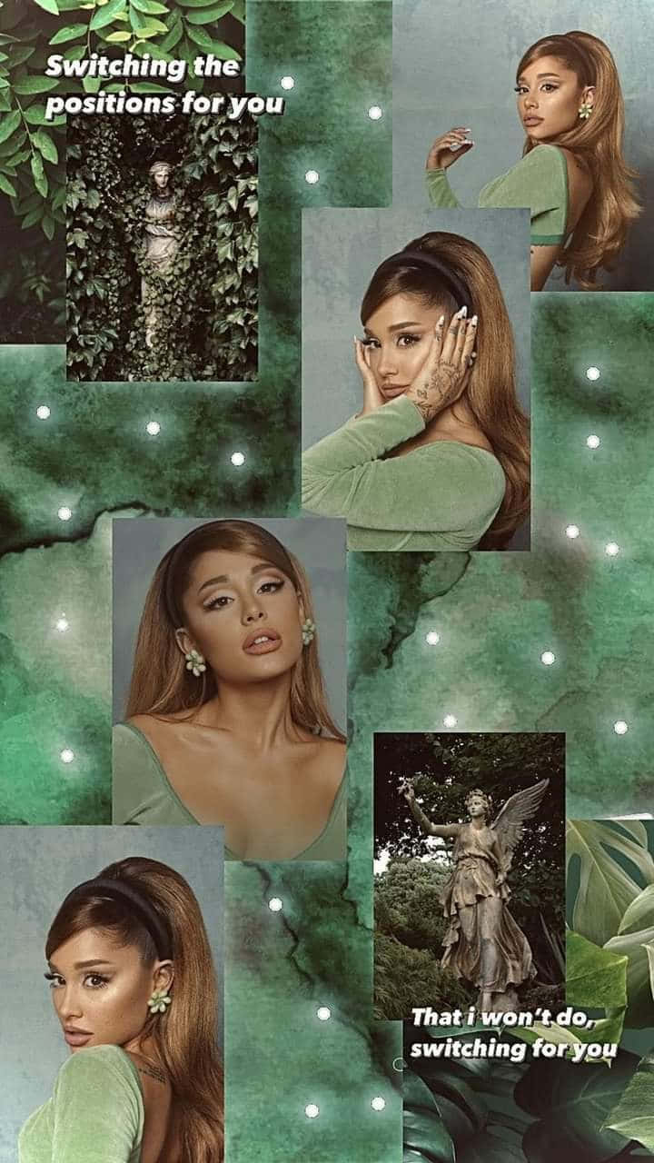 Ariana Grande, Positions, collage, HD Phone Wallpaper