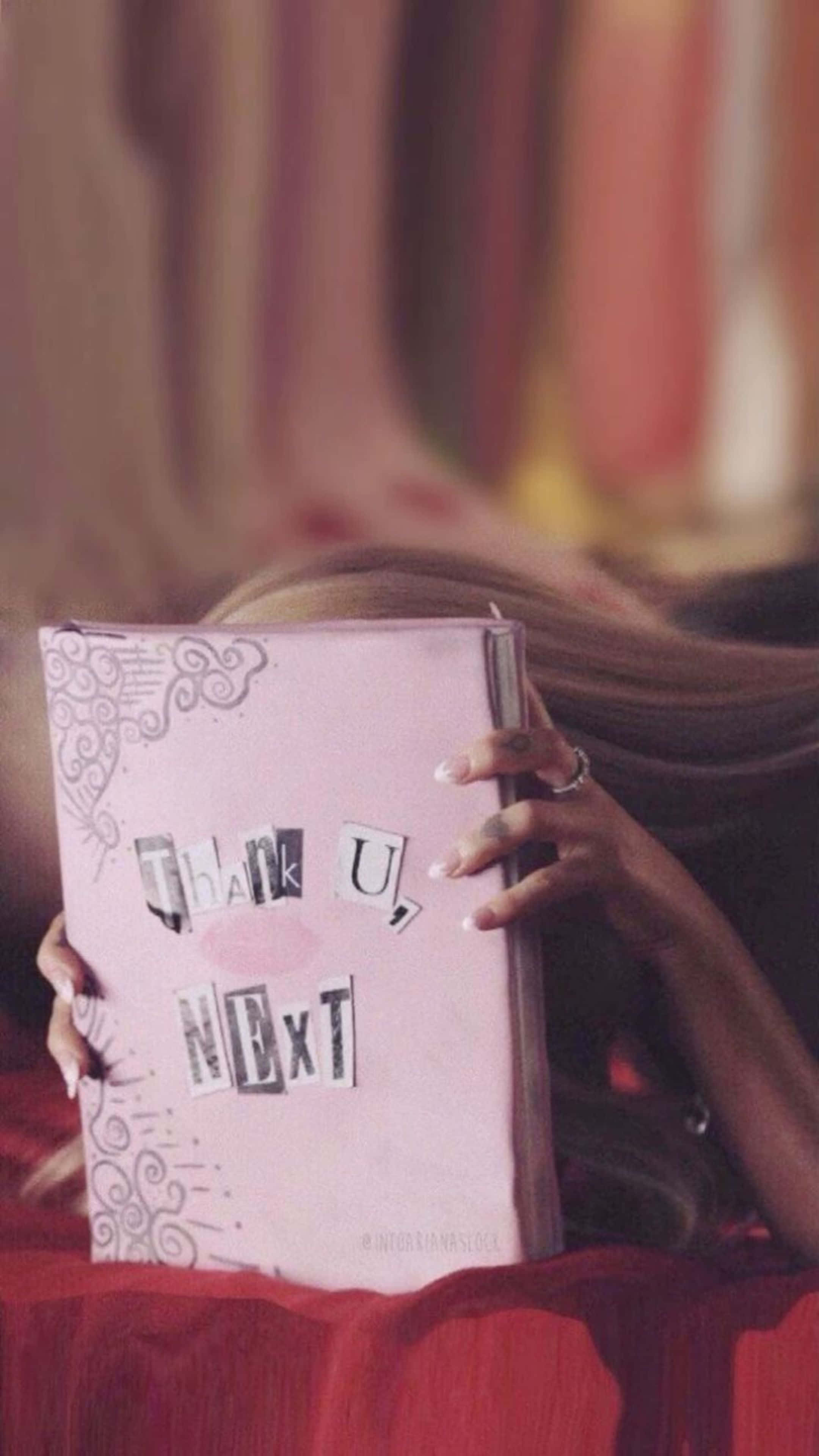 Thank U, Next, pink album, long hair, 4K Phone Wallpaper