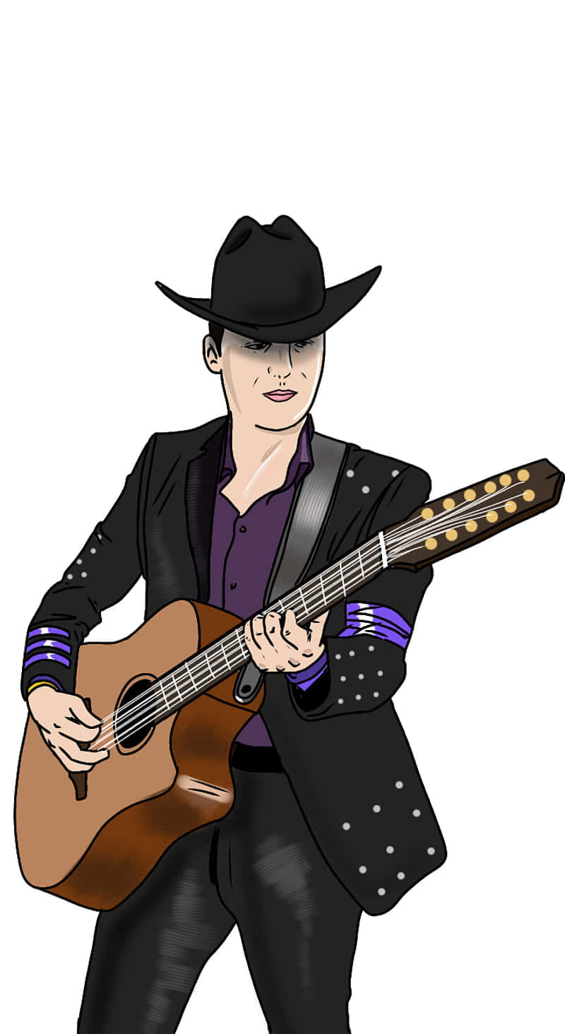 Ariel Camacho, black cowboy hat, black jacket, HD Phone Wallpaper
