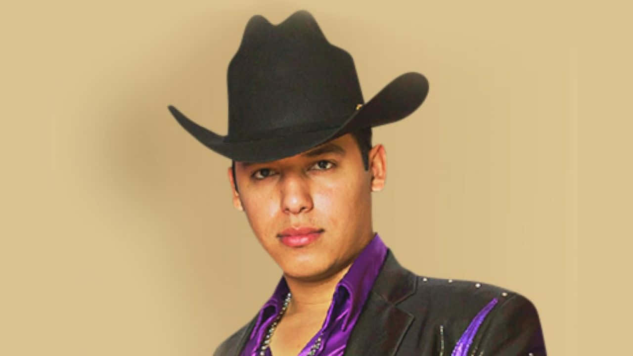 Ariel Camacho, black cowboy hat, purple shirt, HD Desktop Wallpaper