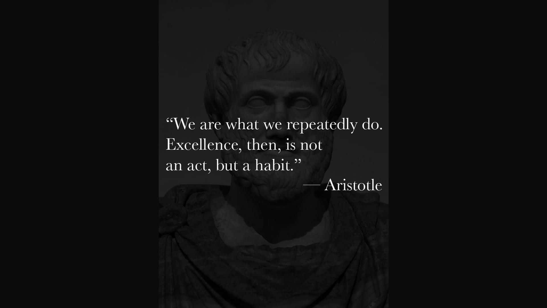 Aristotle, 1920 x 1080, white text, Full HD Desktop Wallpaper