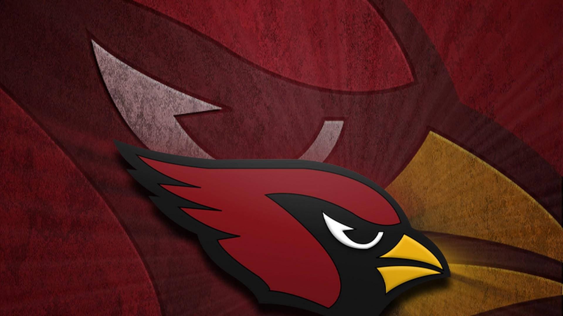 Arizona Cardinals, bird logo, red cardinal, Full HD Desktop Wallpaper