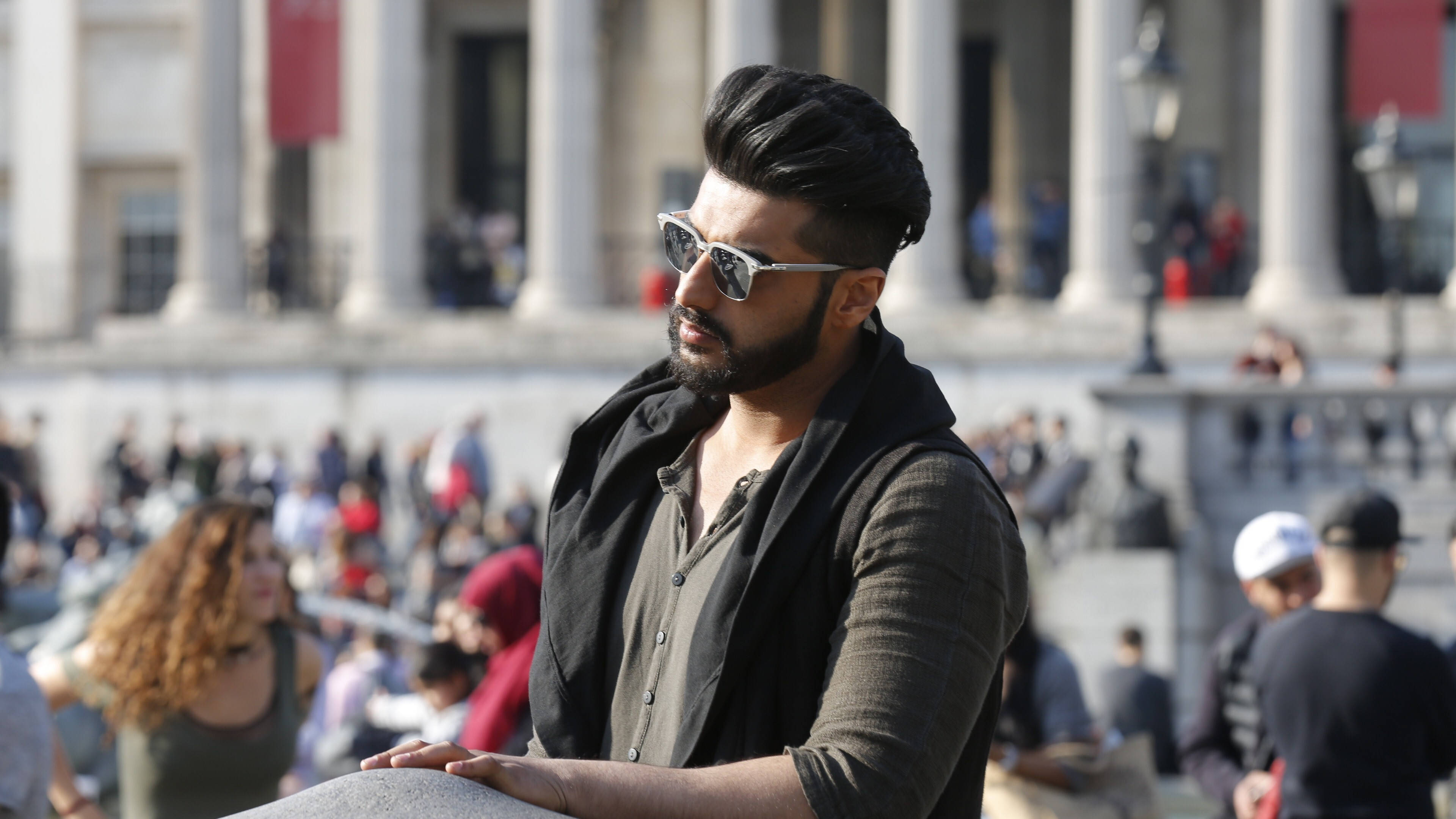 Arjun Kapoor, beard, sunglasses, 4K Desktop Wallpaper