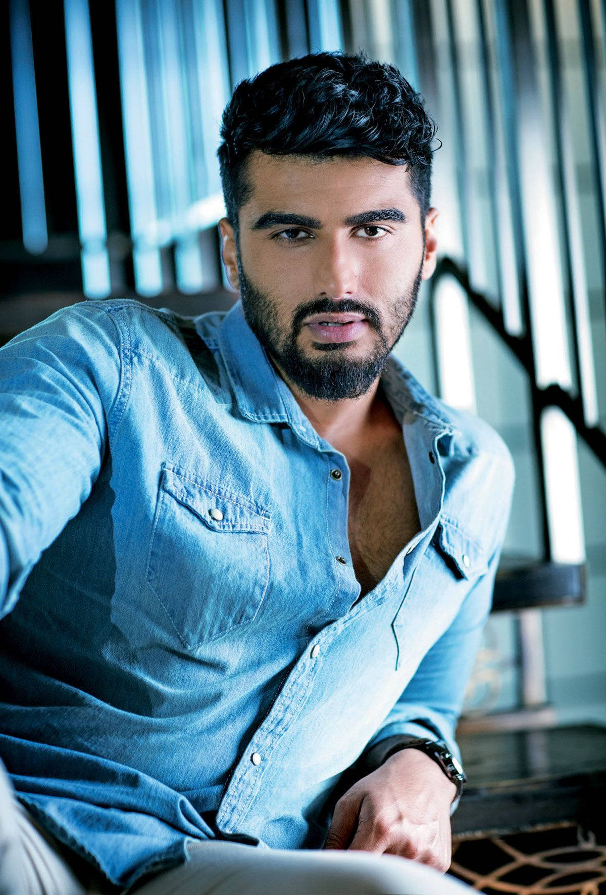 Arjun Kapoor, dark hair, beard, HD Phone Wallpaper