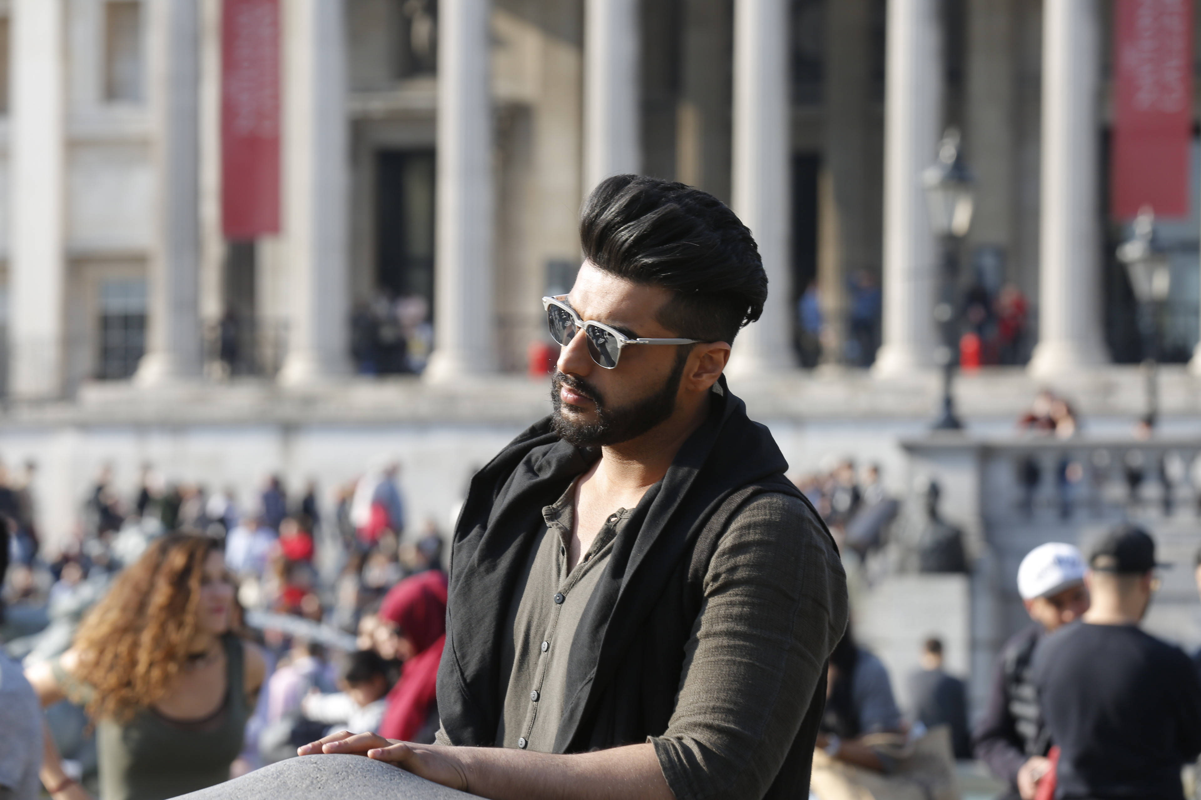 Arjun Kapoor, sunglasses, beard, 4K Desktop Wallpaper