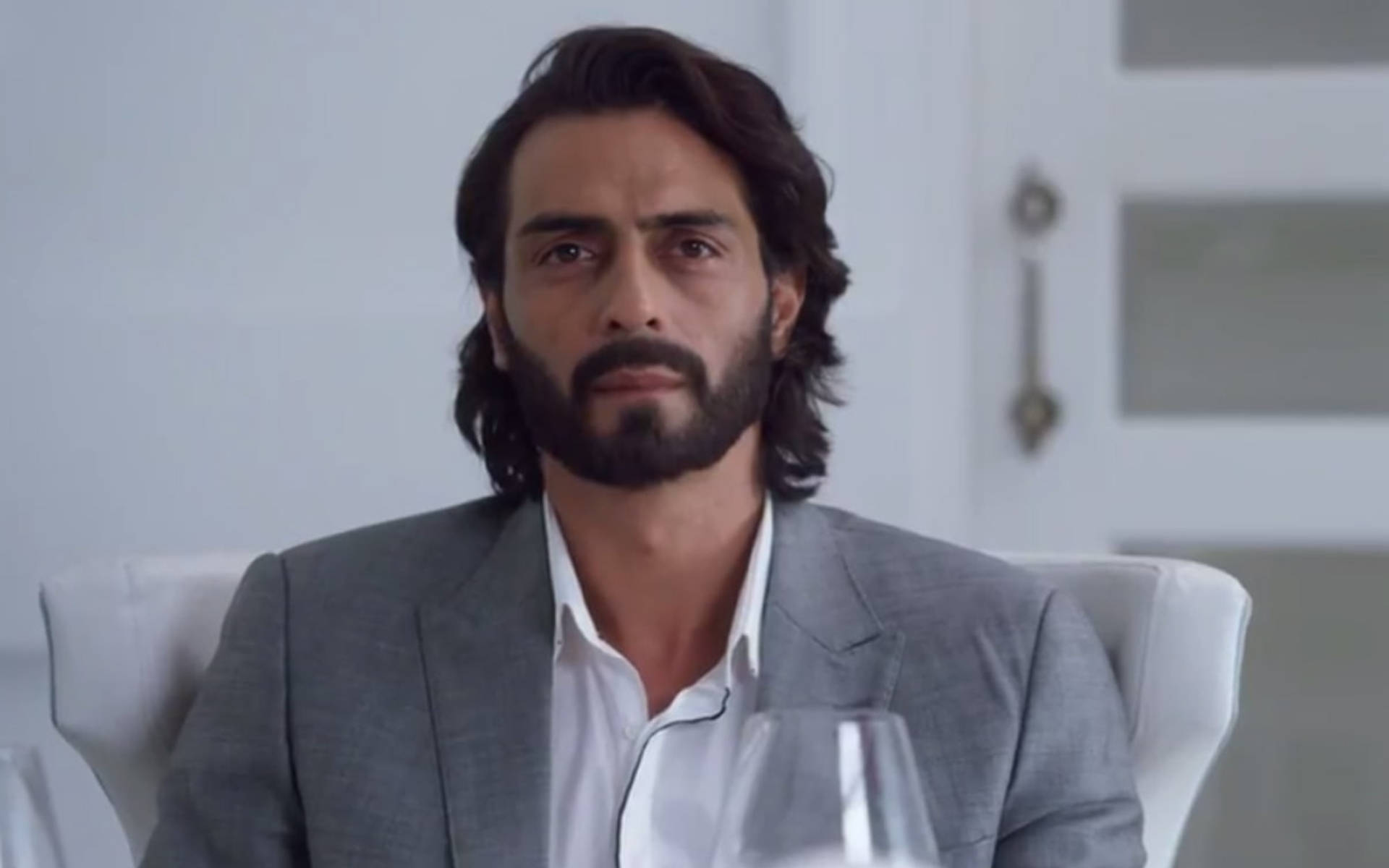 Arjun Rampal, dark hair, beard, Full HD Desktop Wallpaper
