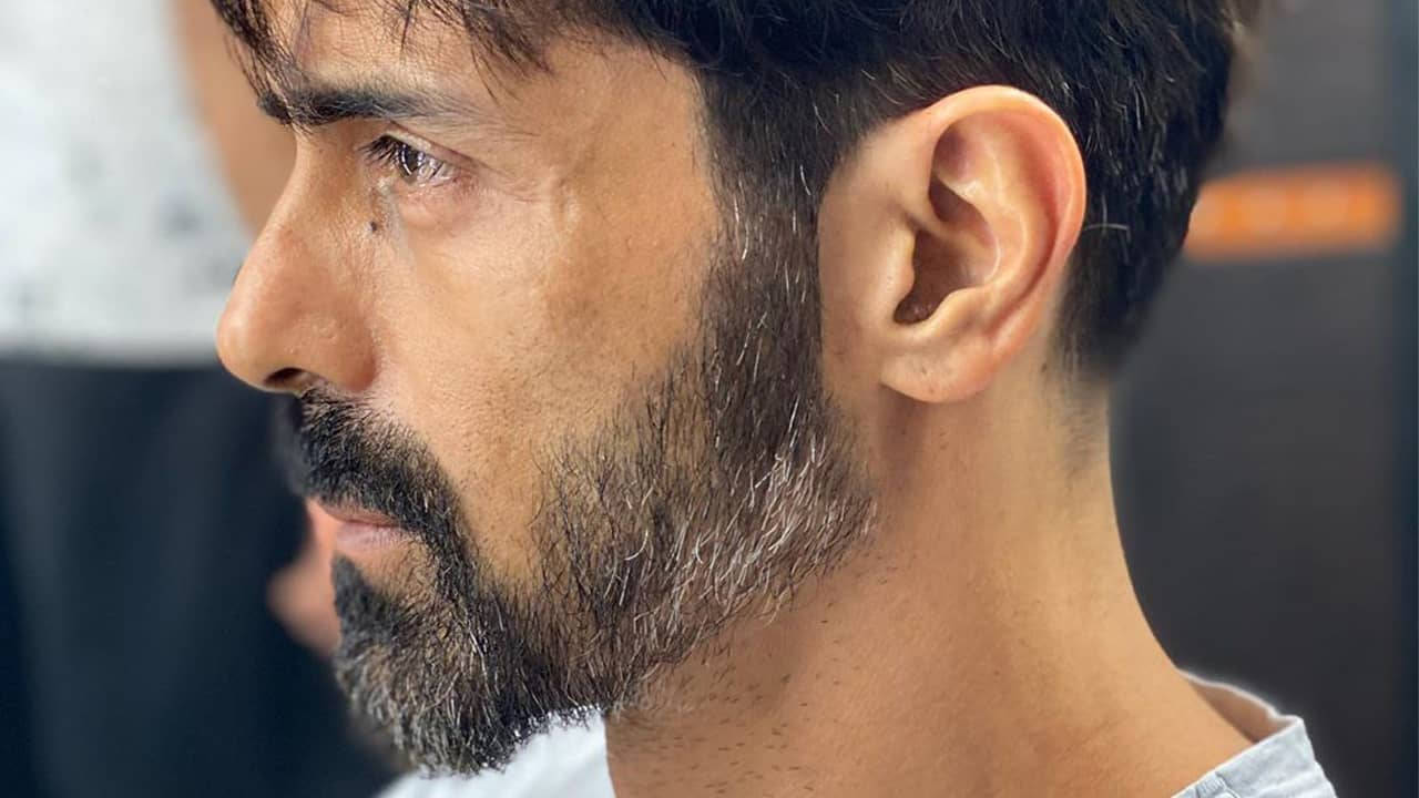 Arjun Rampal, graying beard, intense gaze, HD Desktop Wallpaper