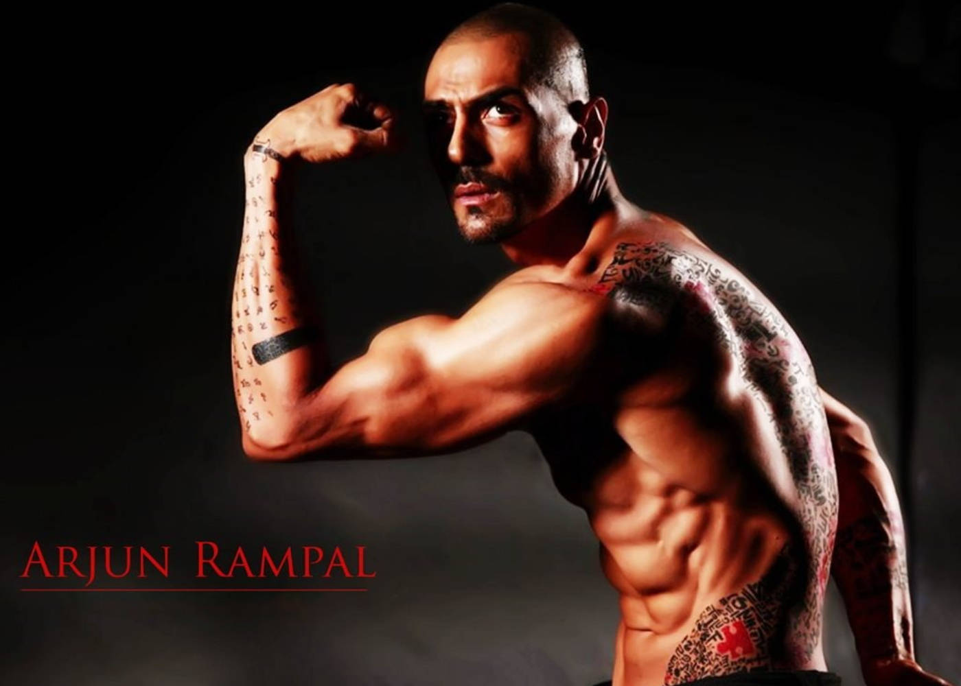 Arjun Rampal, tattoos, bicep, HD Desktop Wallpaper