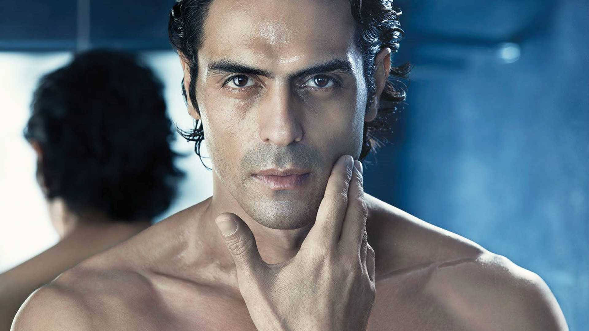 Arjun Rampal, dark hair, shirtless, Full HD Desktop Wallpaper
