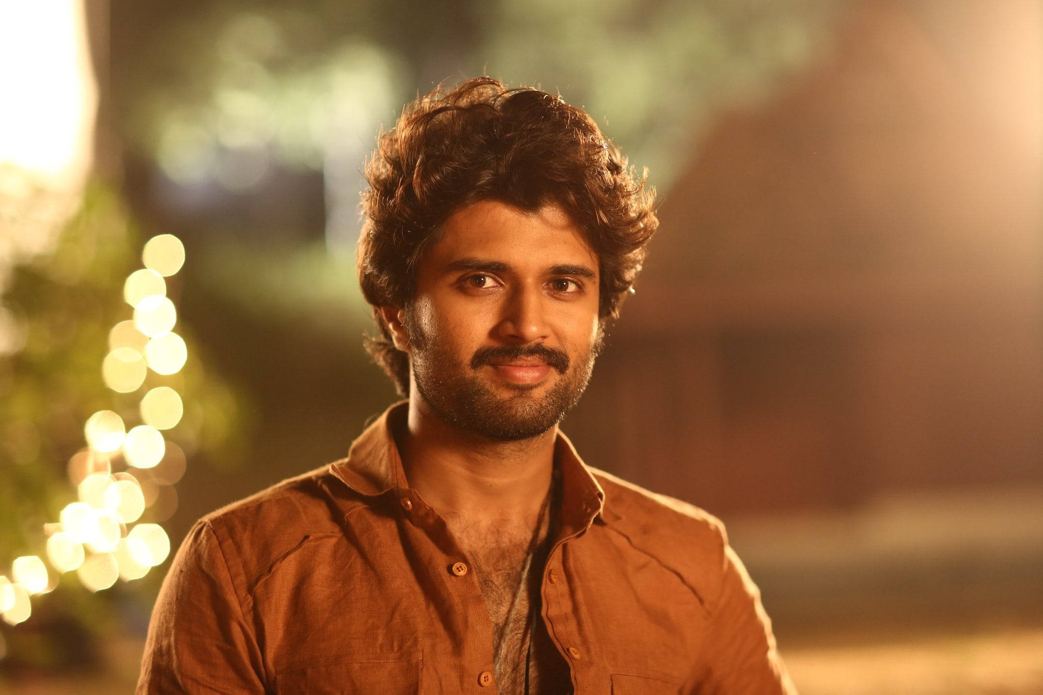Arjun Reddy, curly hair, beard, Full HD Desktop Wallpaper