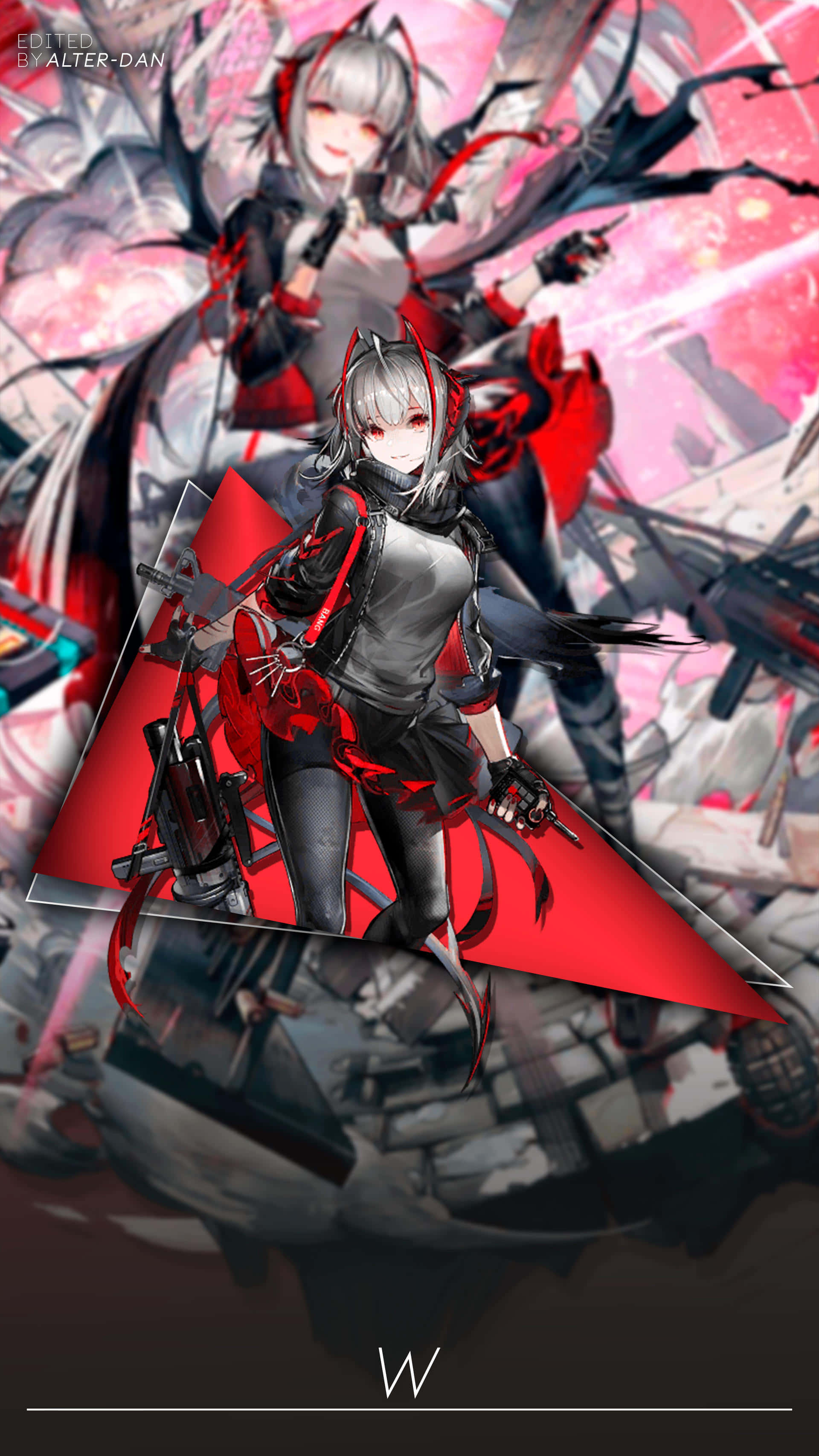 Arknights, 4K, silver hair, 2K Phone Wallpaper