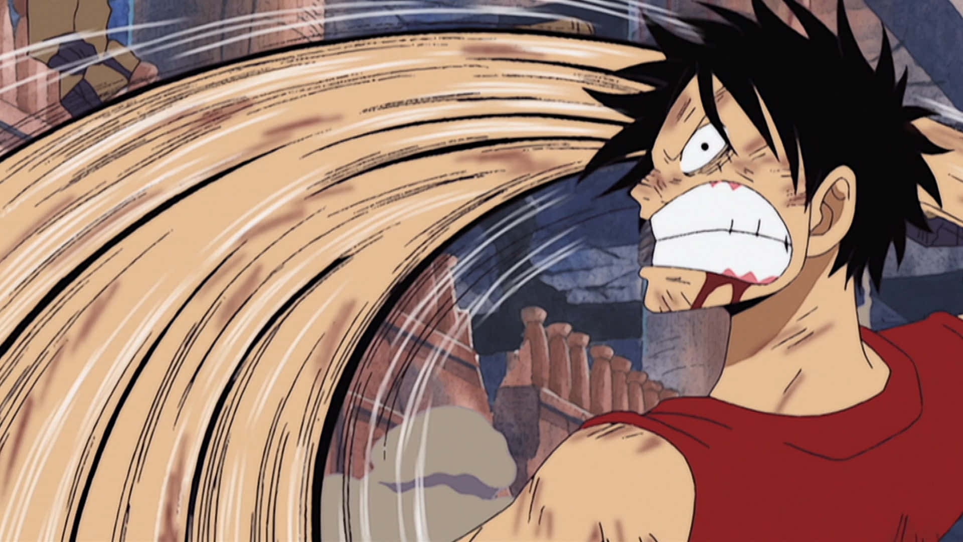 Arlong Park, anime boy, spiky black hair, Full HD Desktop Wallpaper