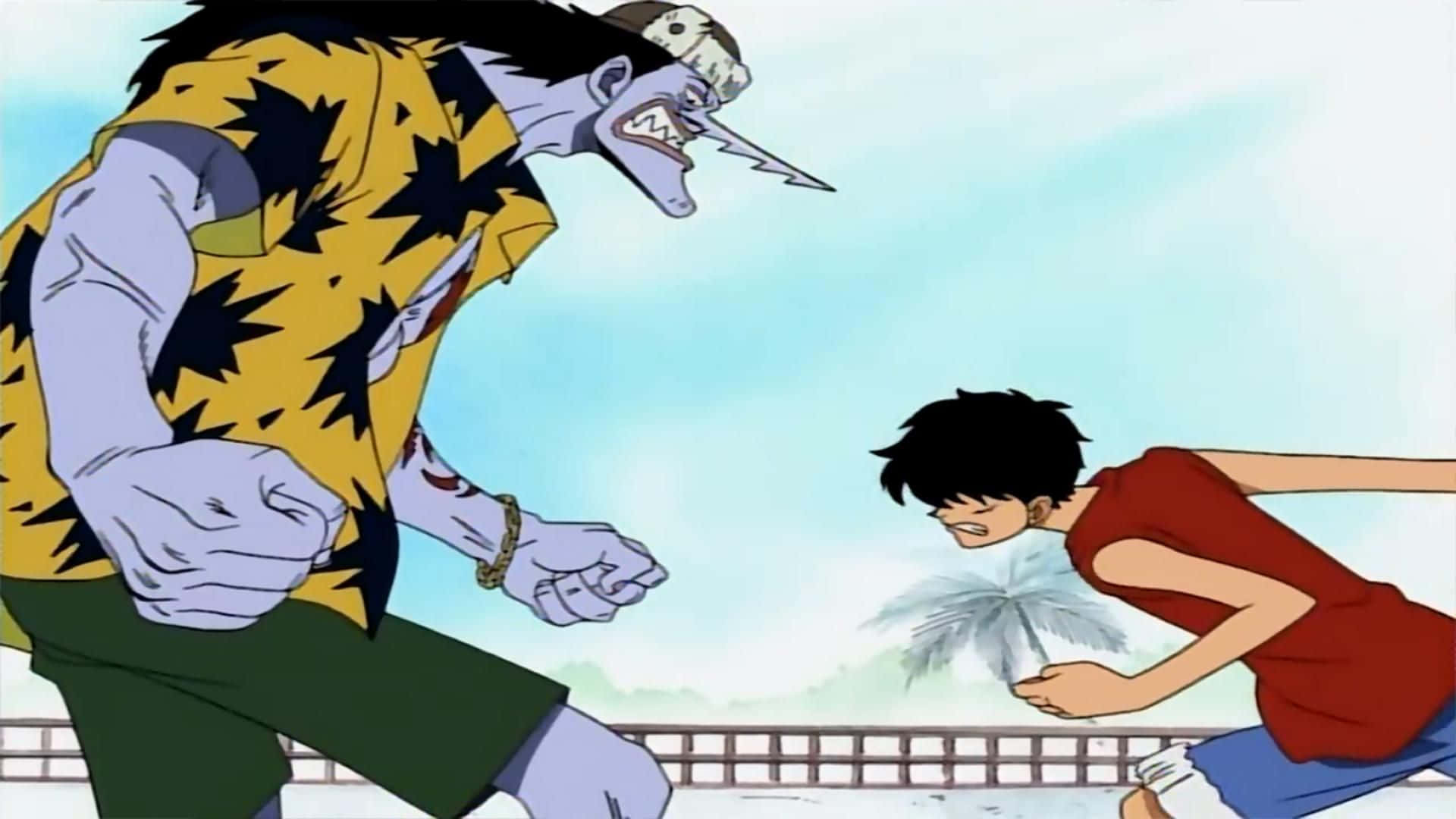 Arlong Park, zombie pirate, yellow shirt, Full HD Desktop Wallpaper