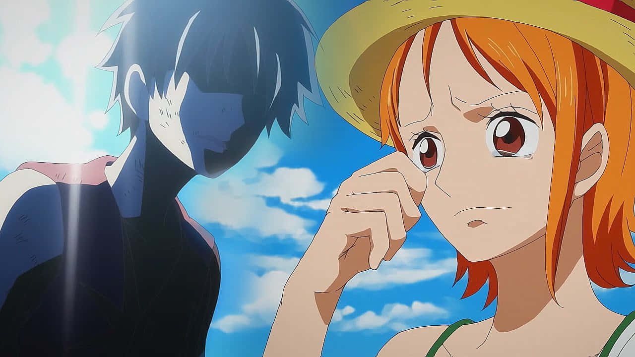 Arlong Park, orange hair, straw hat, HD Desktop Wallpaper