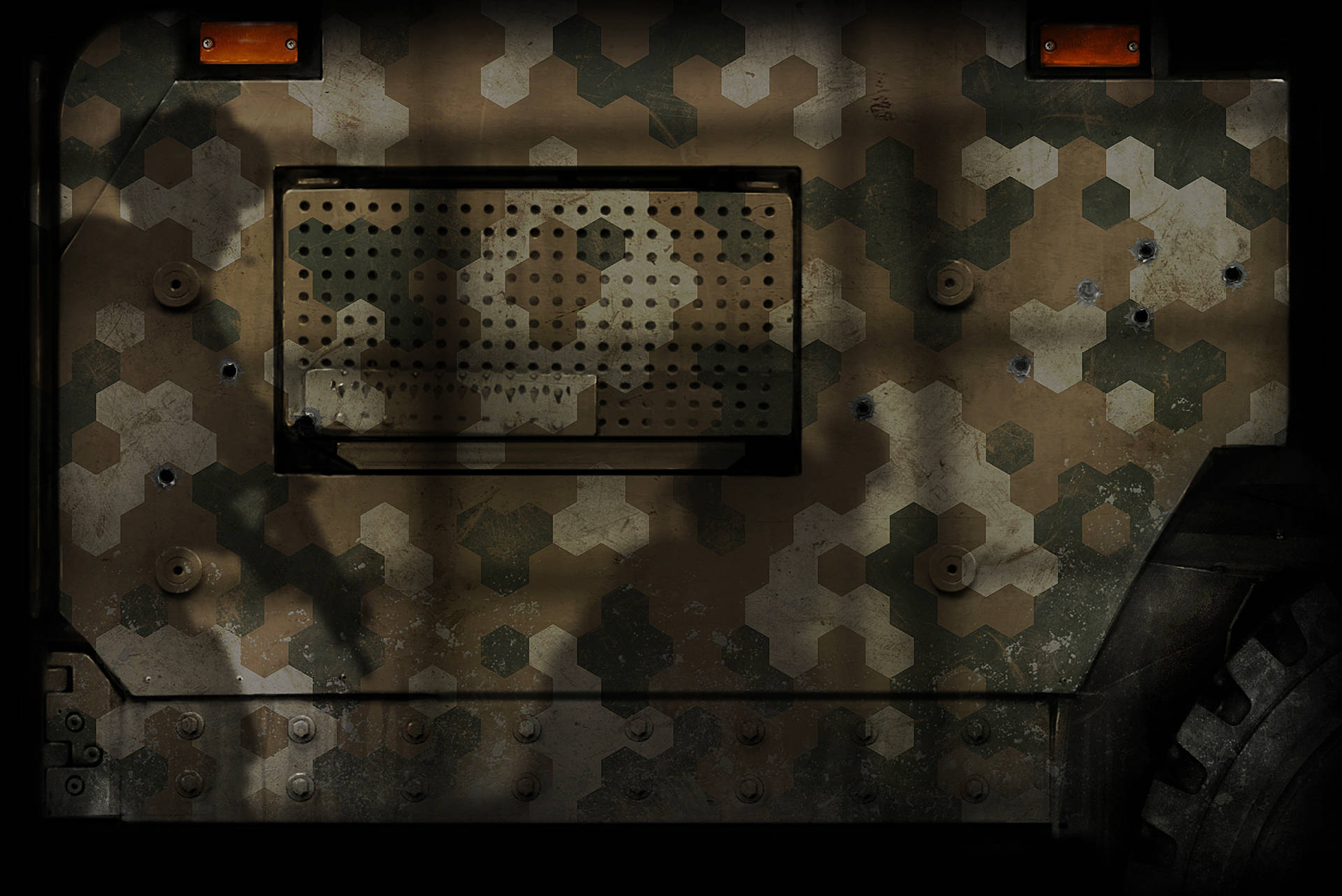 Arma 3, camouflage paint, hexagonal camouflage panel, Full HD Desktop Wallpaper