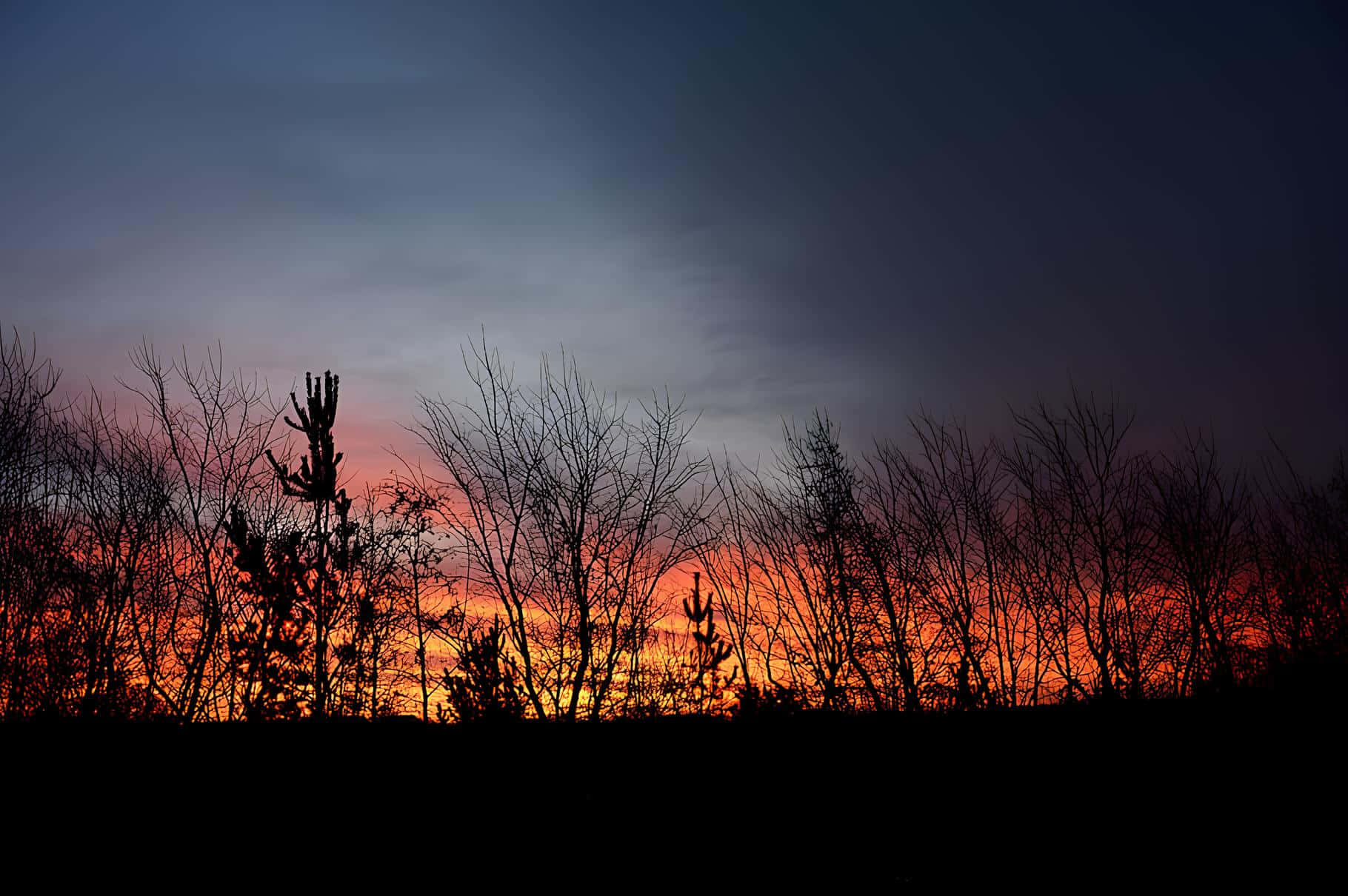 Armagh, sunset, silhouette, HD Desktop Wallpaper
