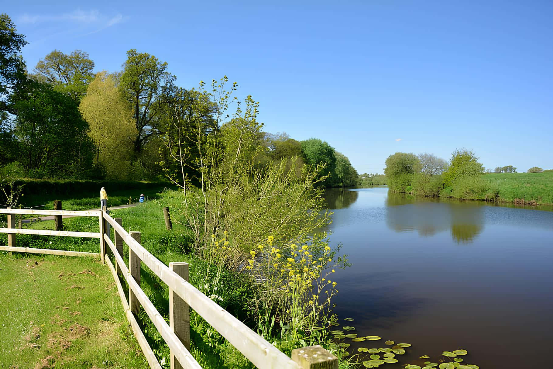 Armagh, countryside, river scene, HD Desktop Wallpaper