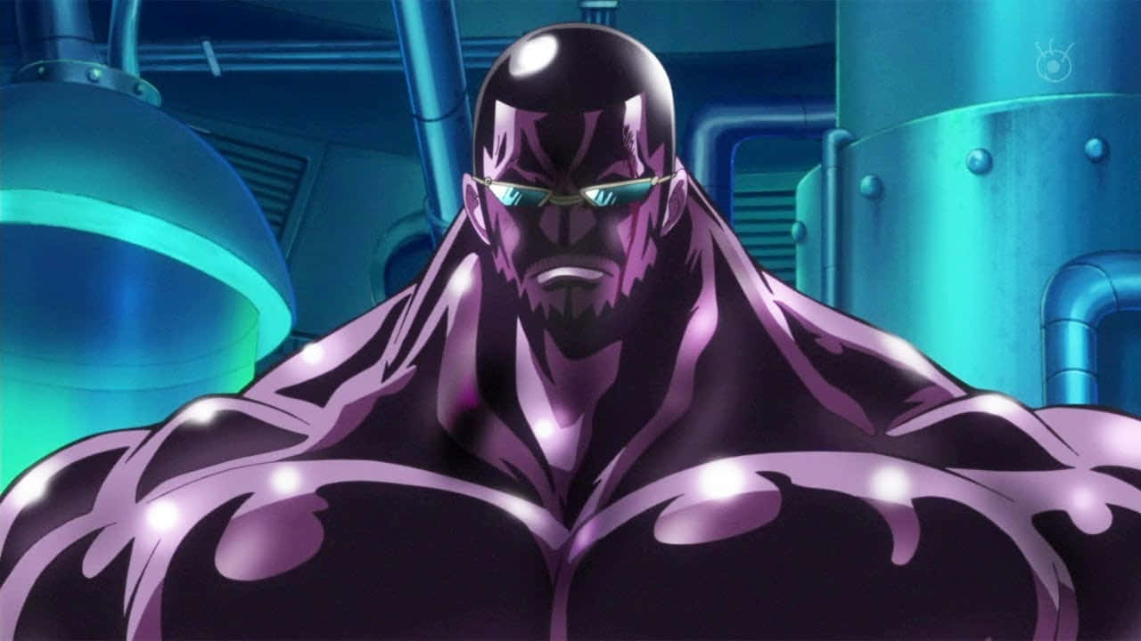 Armament Haki, purple skin, glowing glasses, HD Desktop Wallpaper