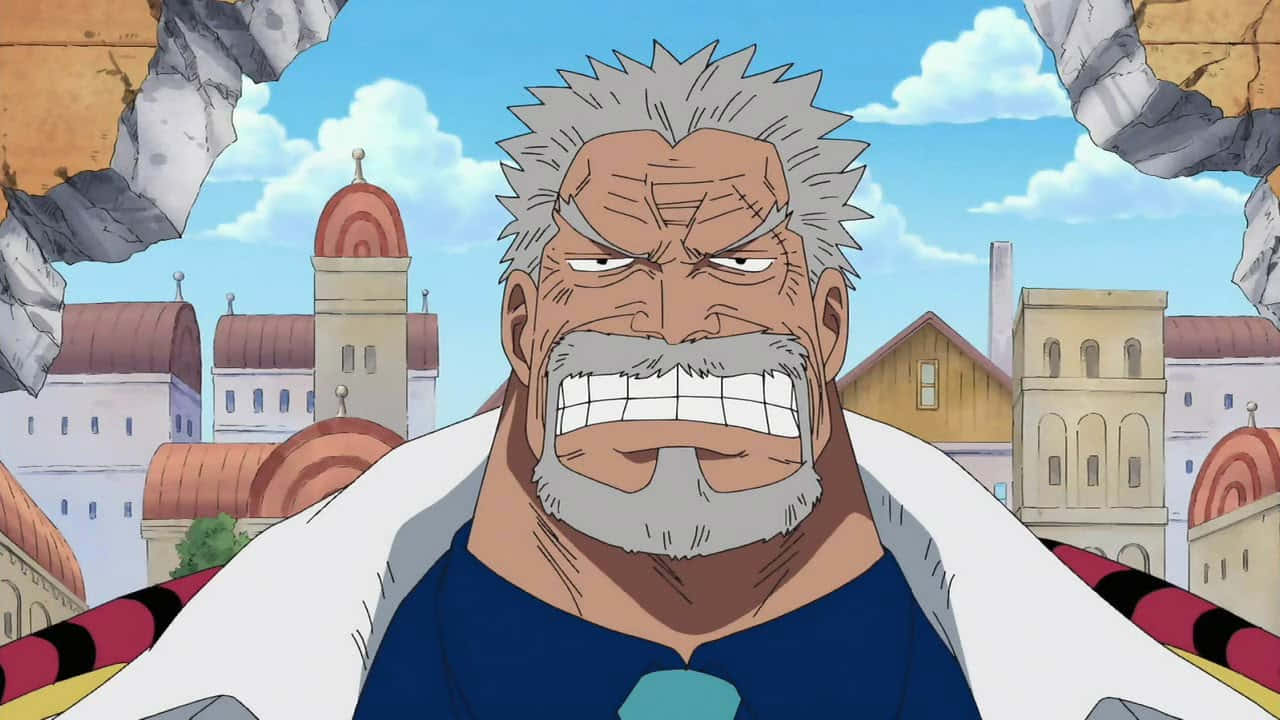 Armament Haki, anime warrior, white hair, HD Desktop Wallpaper