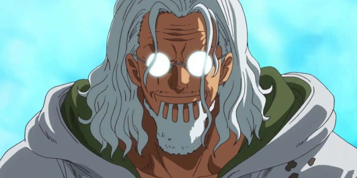Armament Haki, long white hair, glowing eyes, SD Desktop Wallpaper