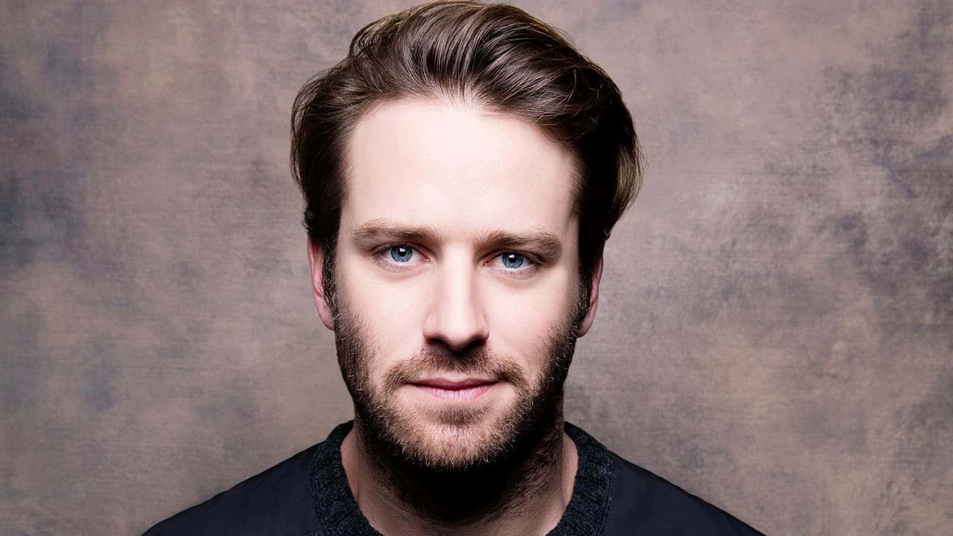 Armie Hammer, blue eyes, beard, Full HD Desktop Wallpaper