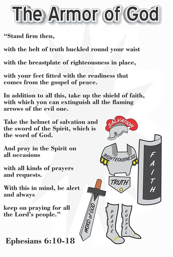 Armor Of God, biblical virtues, truth, SD Phone Wallpaper