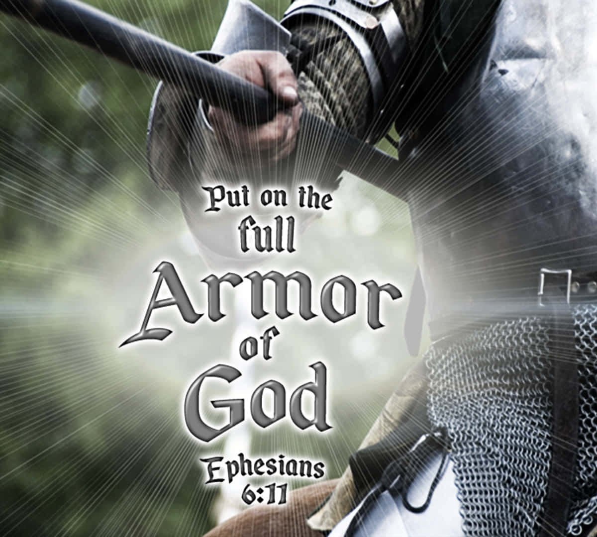 Armor Of God, Ephesians 6:11, chainmail, SD Desktop Wallpaper