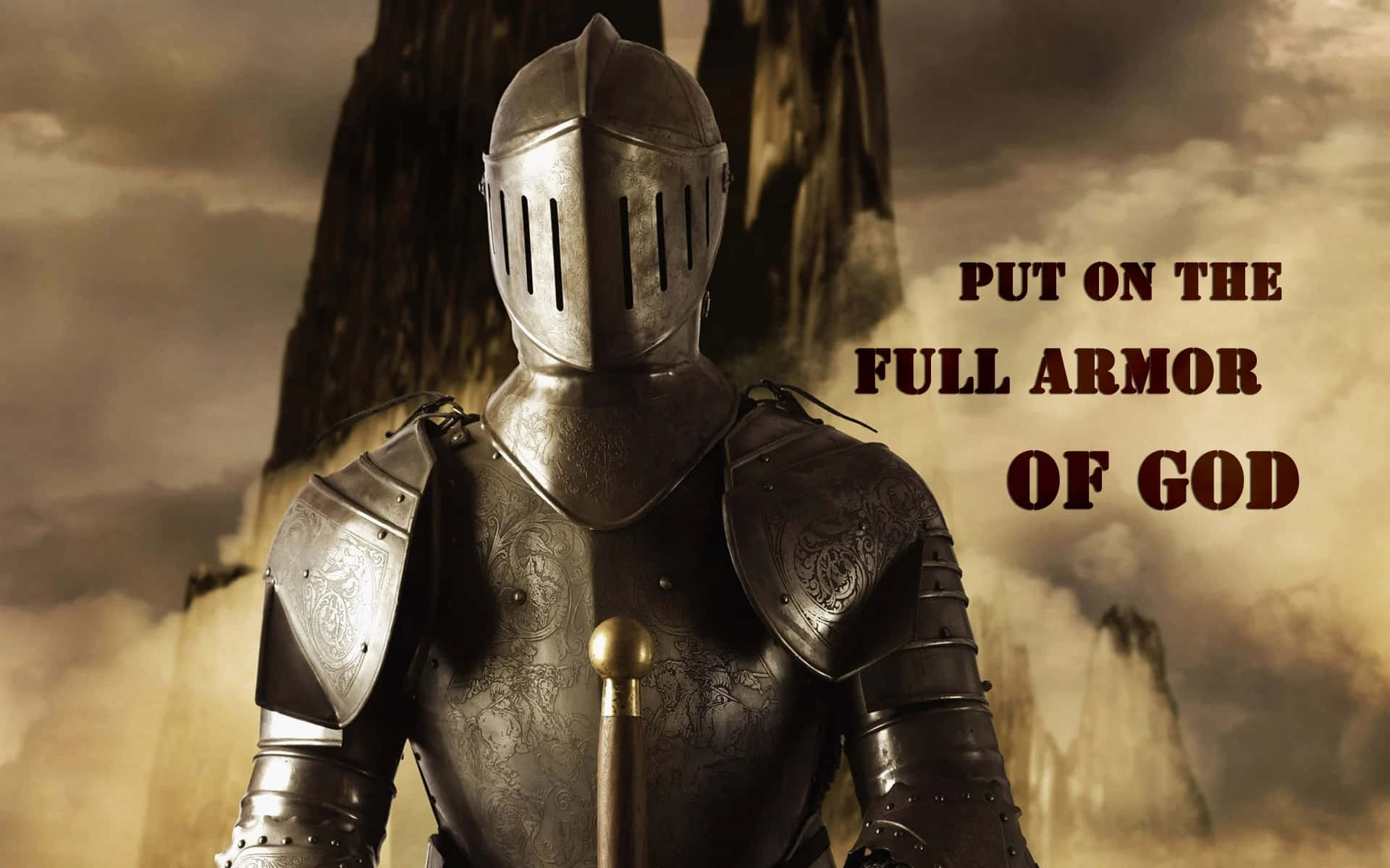 Armor Of God, knight, metallic armor, Full HD Desktop Wallpaper