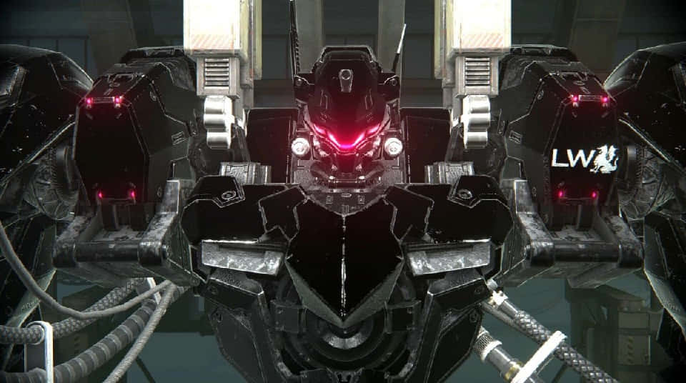 Armored Core, mech, black, SD Desktop Wallpaper
