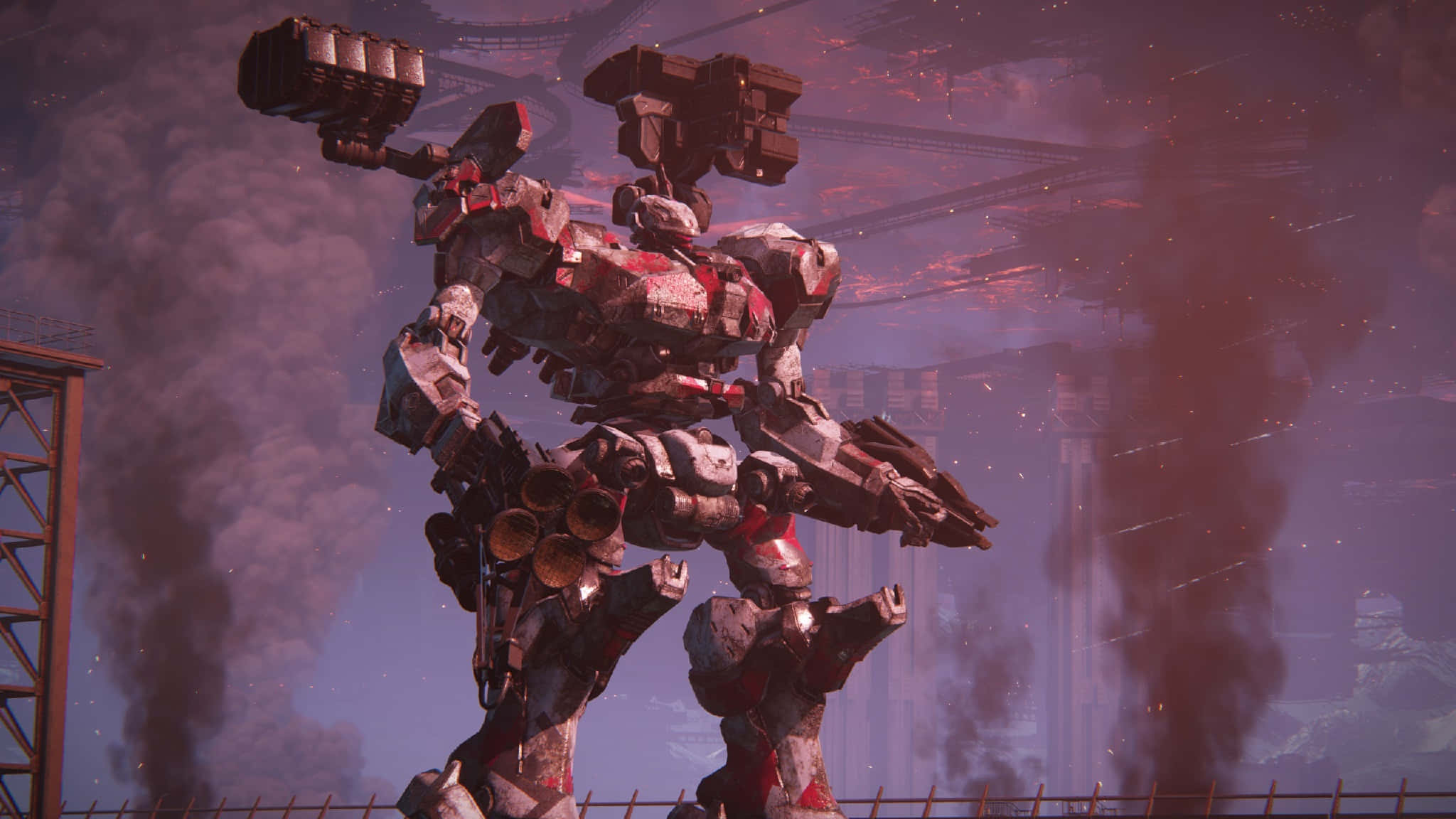 Armored Core, mech, battle-worn, Full HD Desktop Wallpaper