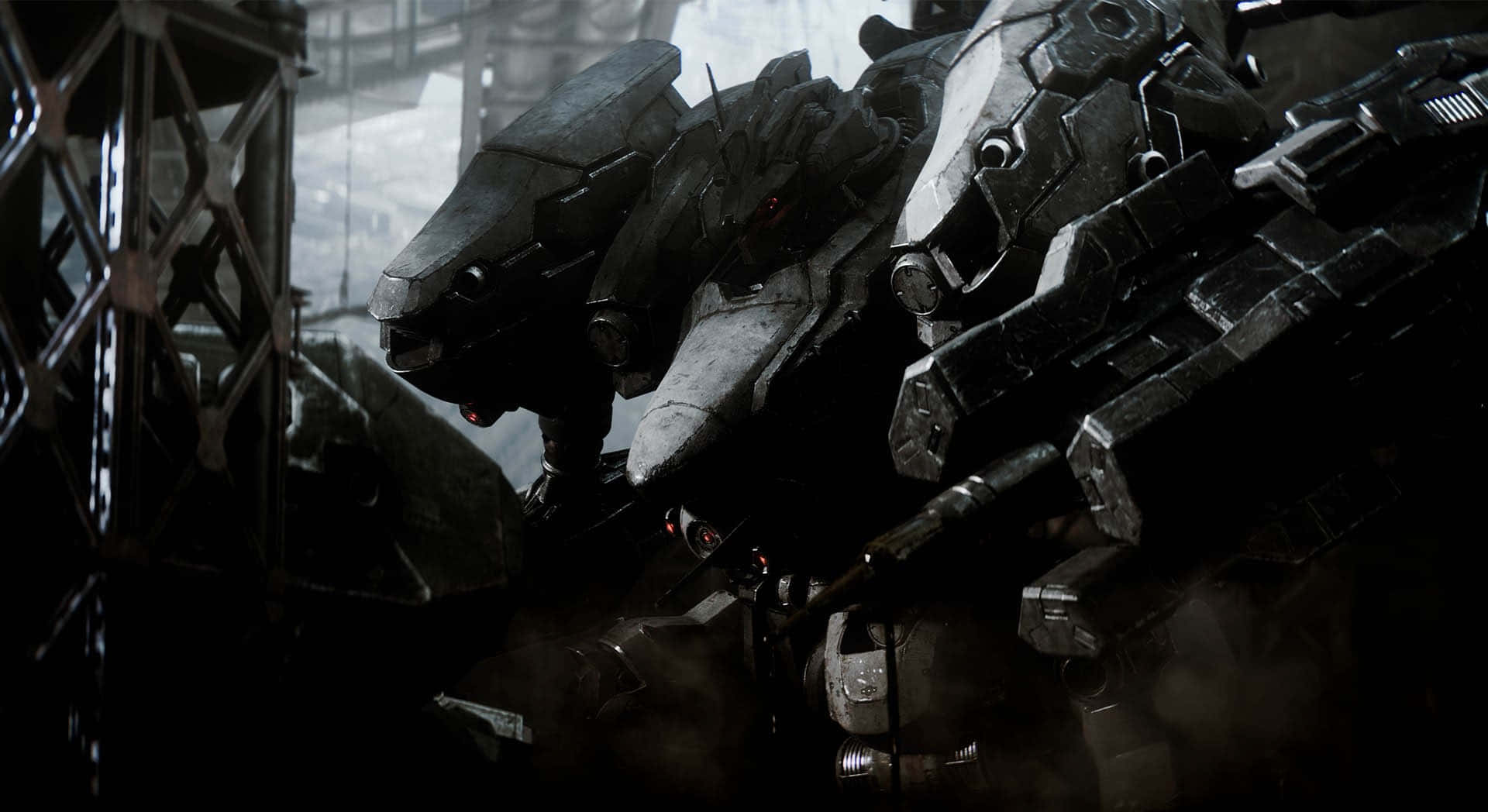 Armored Core 6, mechs, dark mech, Full HD Desktop Wallpaper