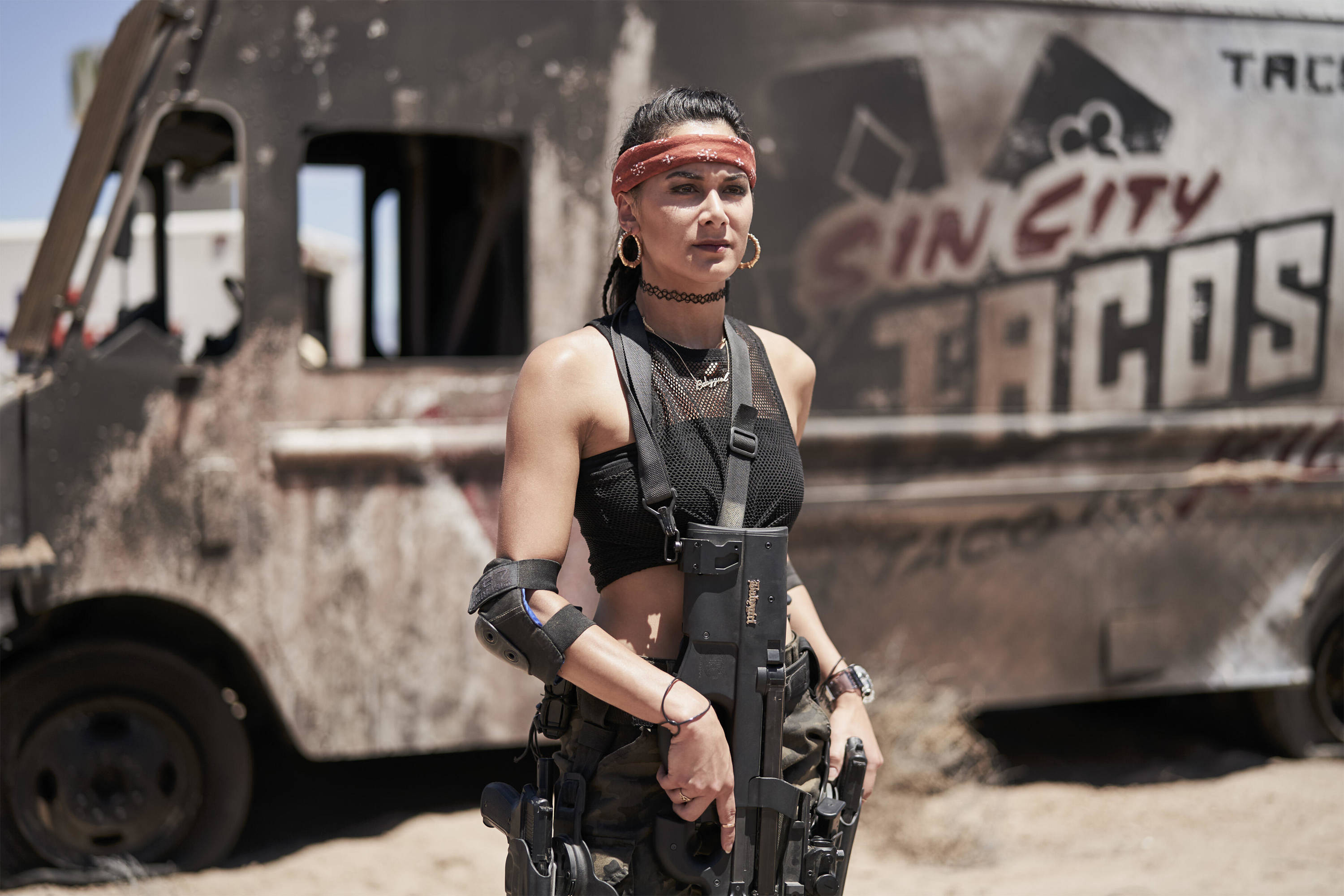 Army of the Dead, tactical gear, rifle, 2K Desktop Wallpaper