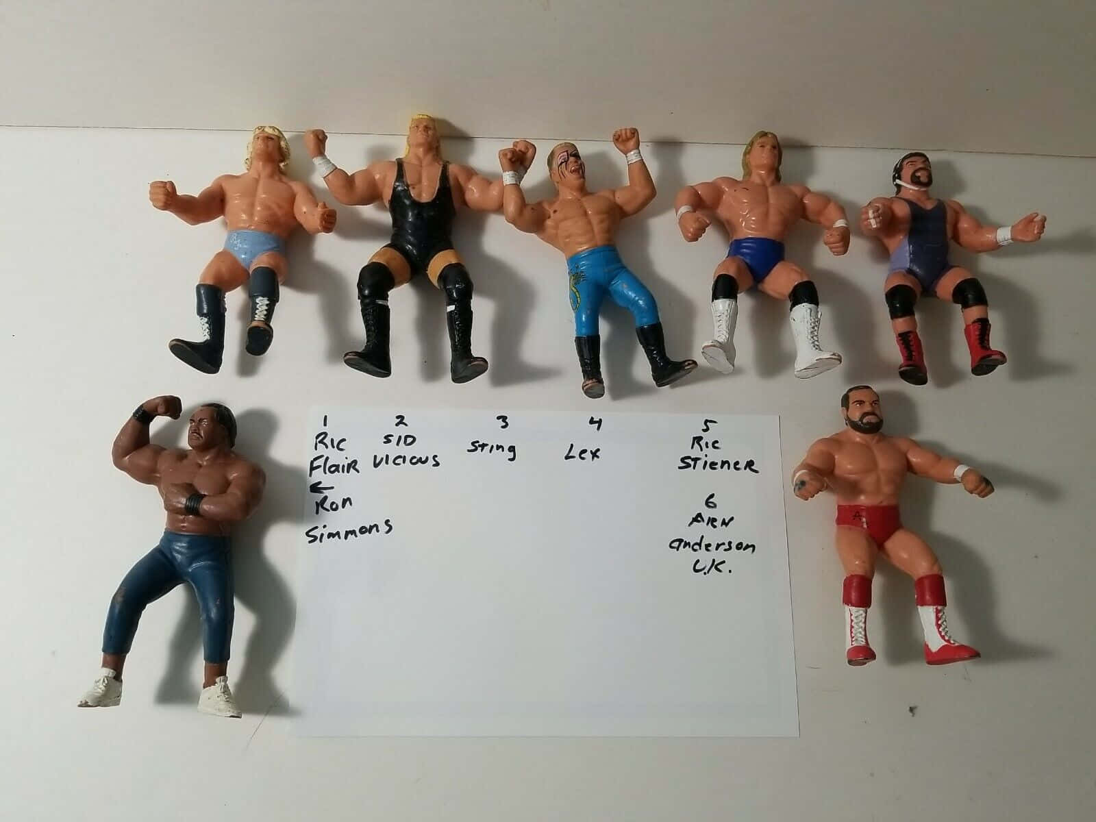 Arn Anderson, legendary wrestler, ringside collectible action figures, HD Desktop Wallpaper