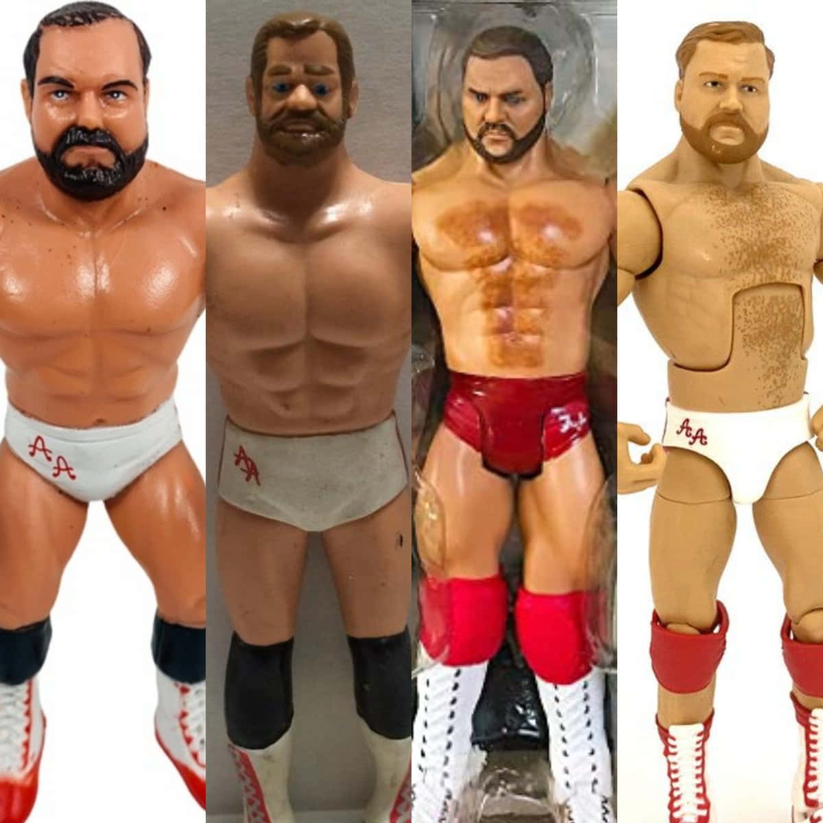 Arn Anderson, vintage wrestling action figures, muscular physiques, SD Desktop Wallpaper